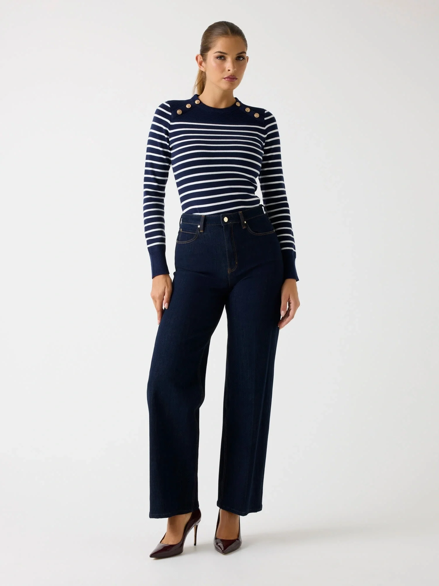 Guess Helen Kadın Çok Renkli Yün Karışımlı Triko W5BR36Z0422-S7Z6