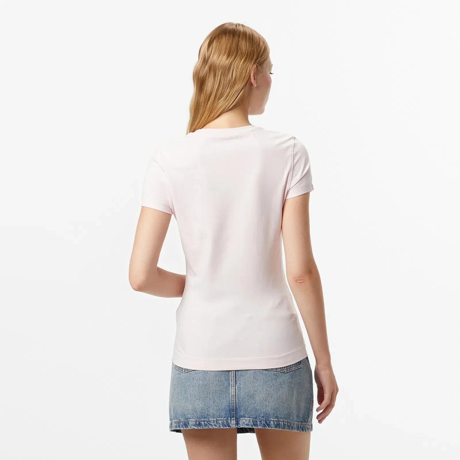 Guess Hot Kadın Pembe Slim Fit T-Shirt W5YI16J1314-A60W