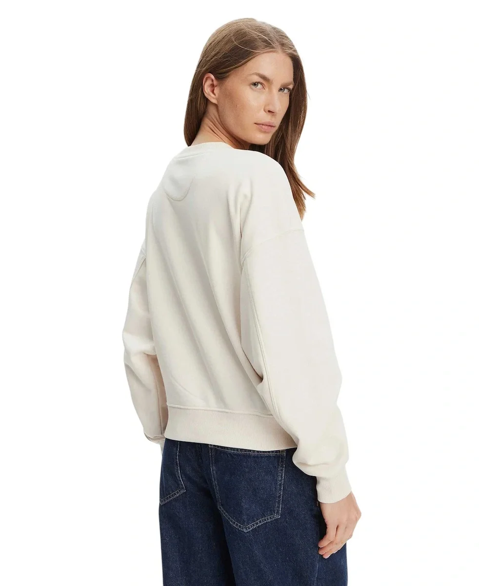 Guess Hotfix Kadın Bej Sweatshirt W5YQ07KB681-G9L9