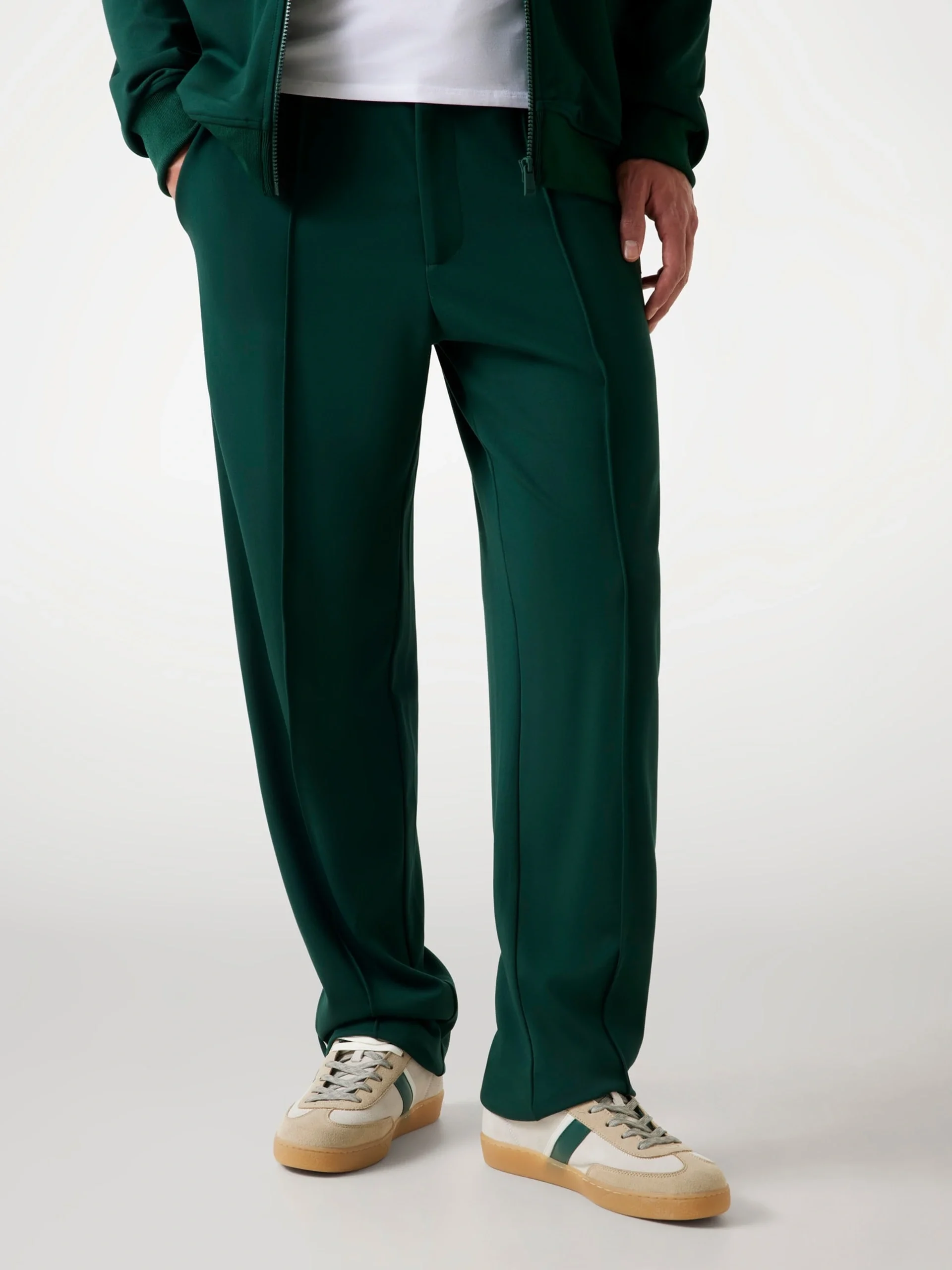 Guess Interlock Erkek Yeşil Slim Fit Eşofman Altı M5YB18KCBR2-G8U1