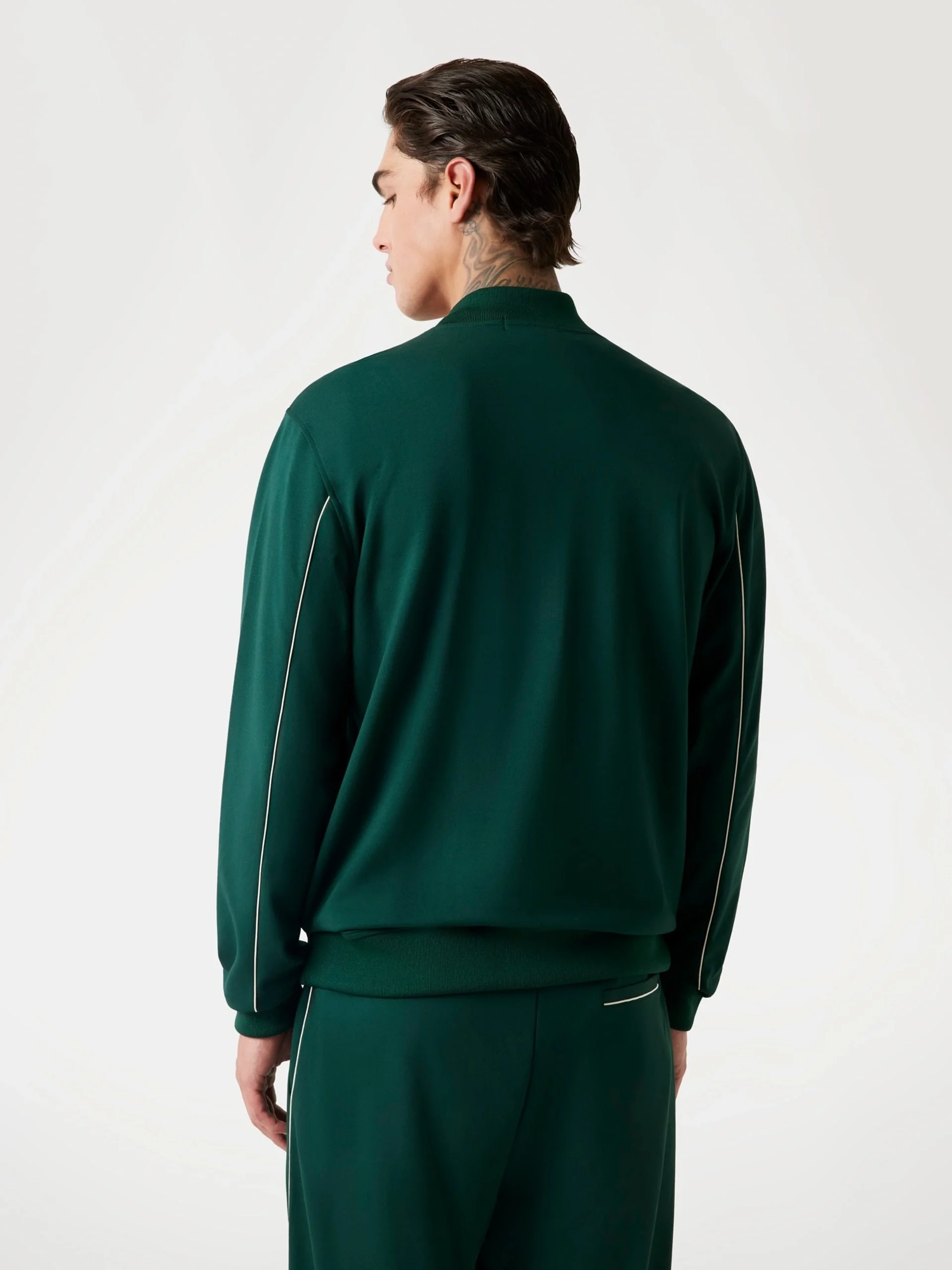 Guess Interlock Erkek Yeşil Eşofman Üstü M5YQ04KCBR2-G8U1