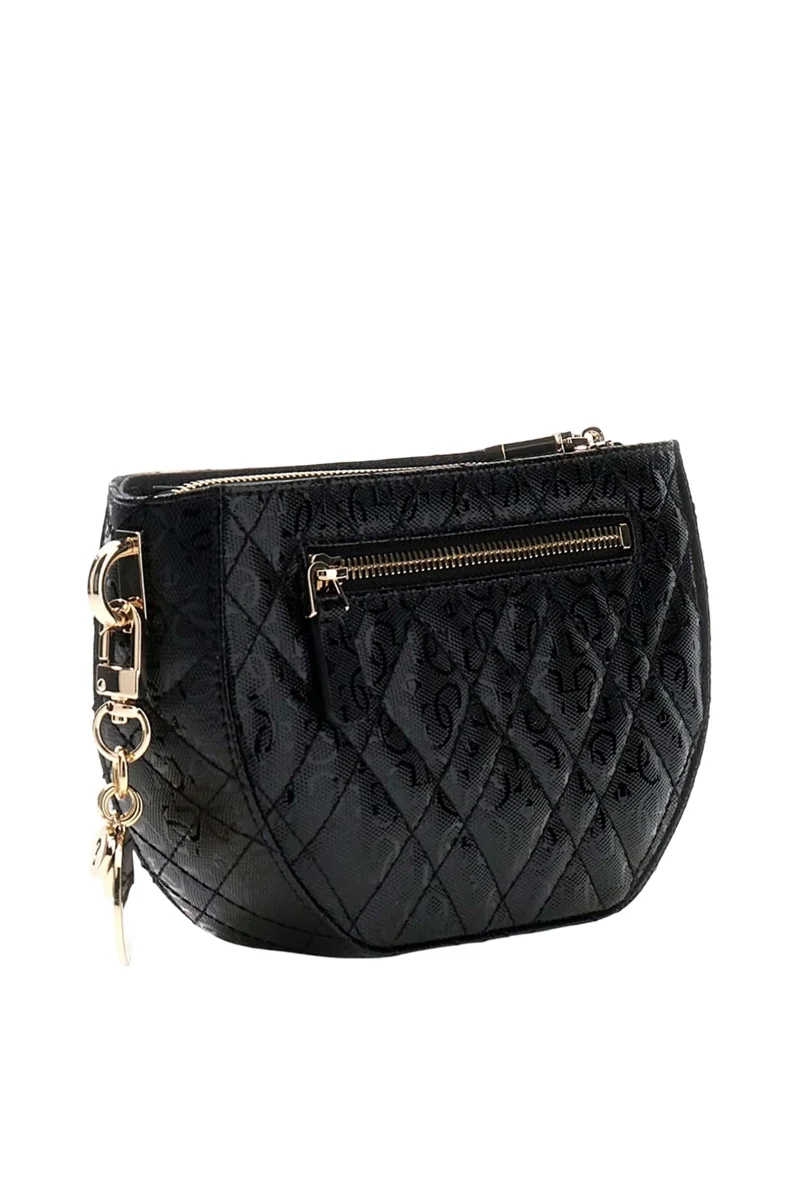 Guess Isemay Mini Çapraz Askılı Kadın Siyah Çapraz Çanta HWGG9628720-BLA