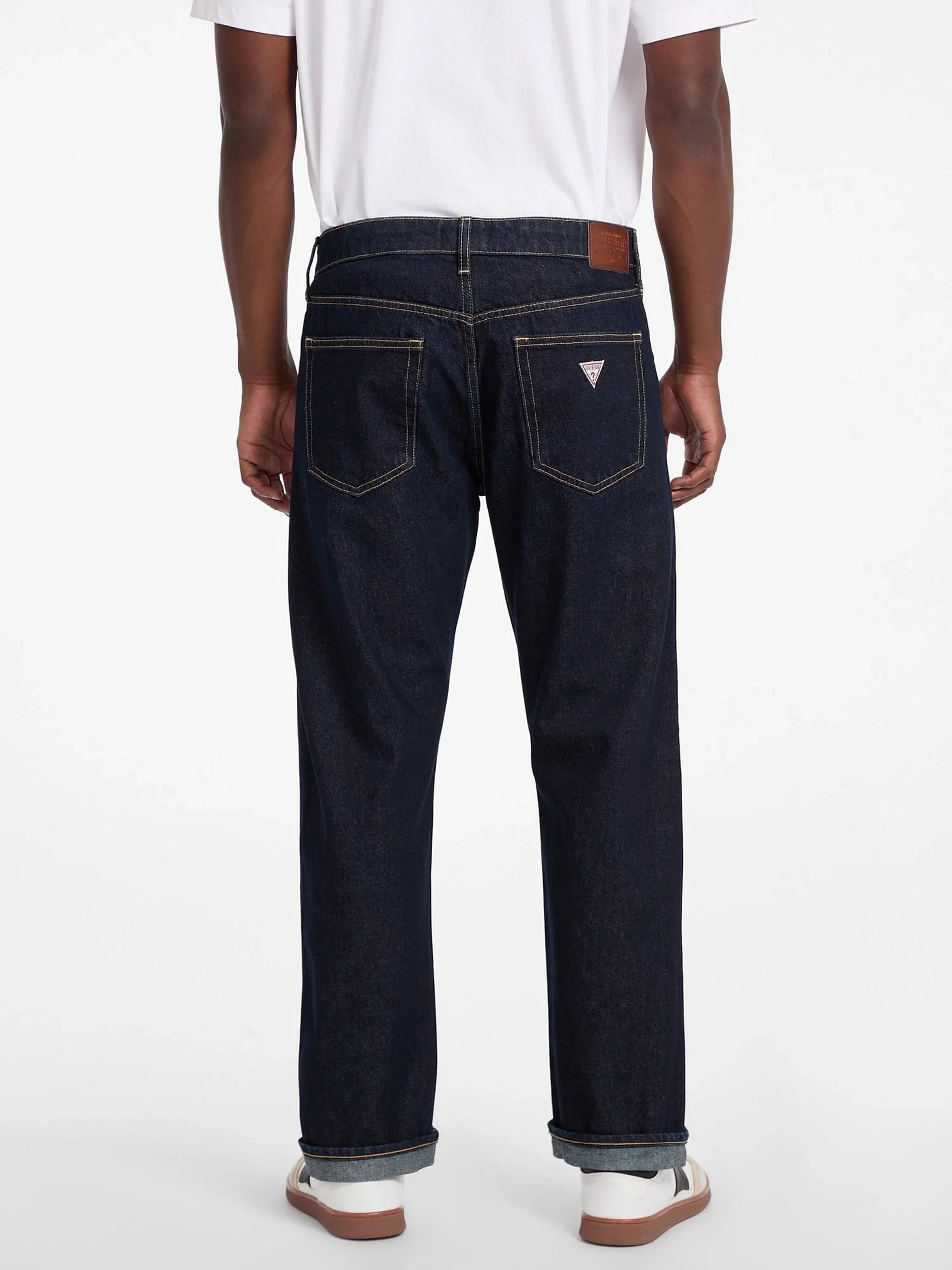 Guess Jeans Erkek Lacivert Regular Fit Jean M4BA80D5HS1-GJSE