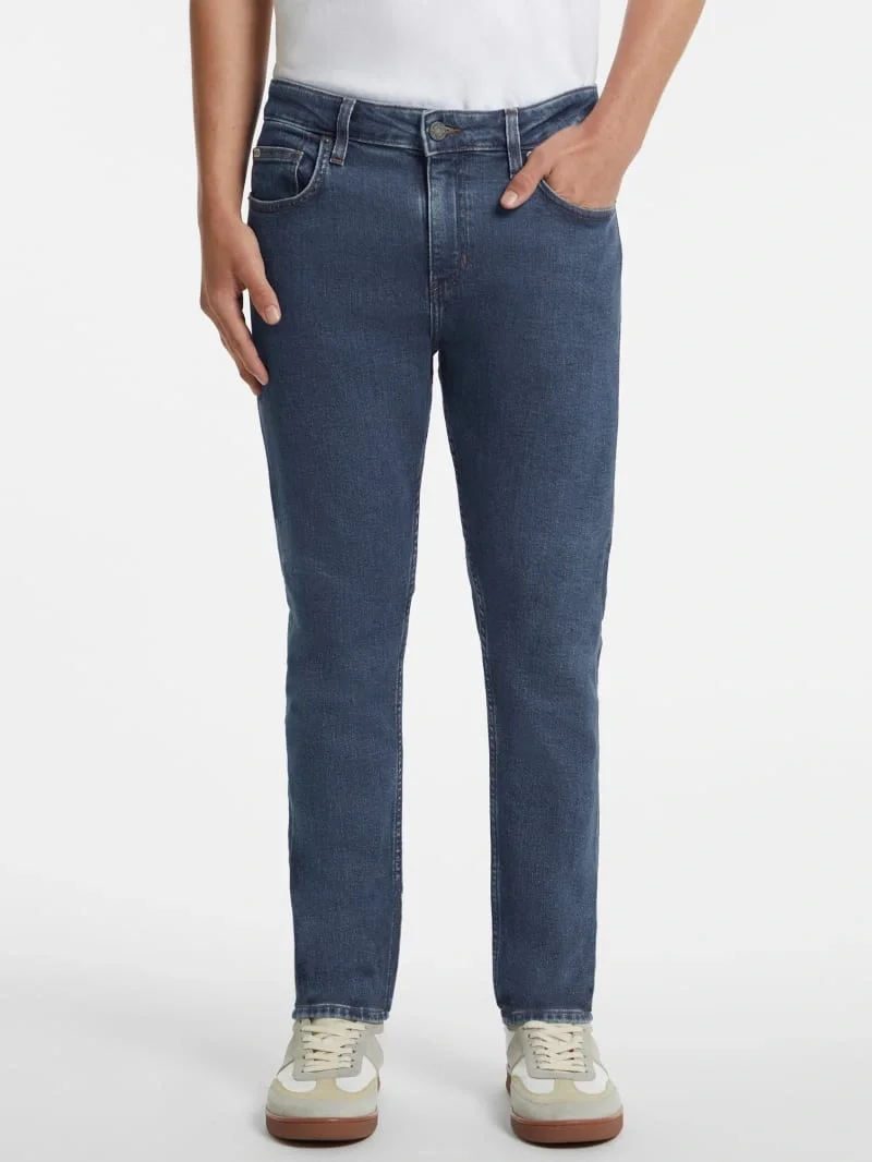 Guess Jeans Erkek Mavi Skinny Fit Jean M4YA0FD5DM2-VARM