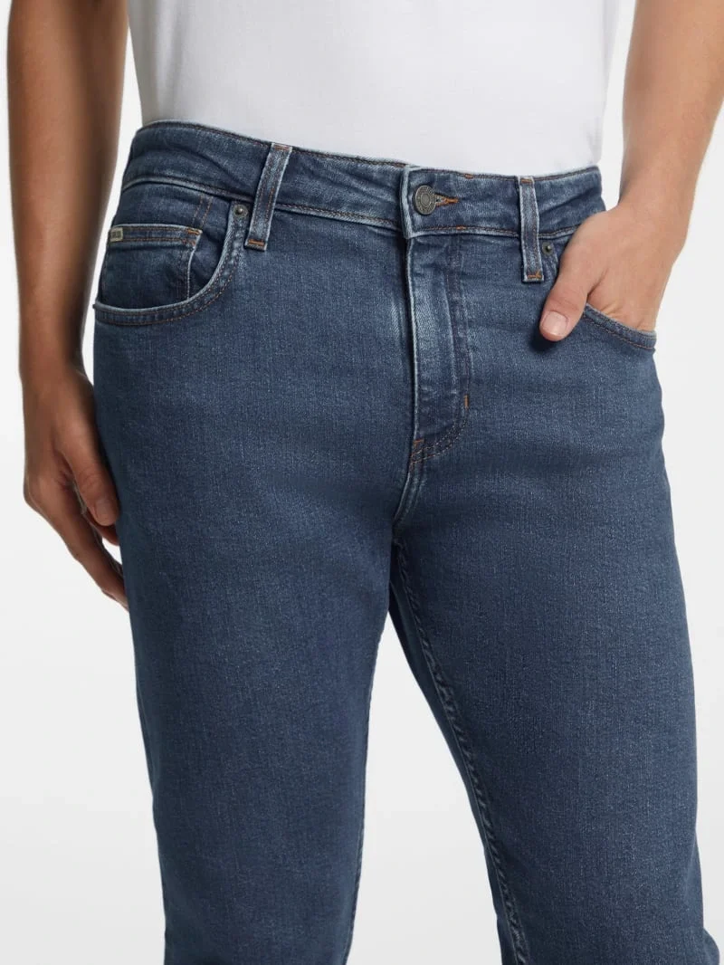 Guess Jeans Erkek Mavi Skinny Fit Jean M4YA0FD5DM2-VARM