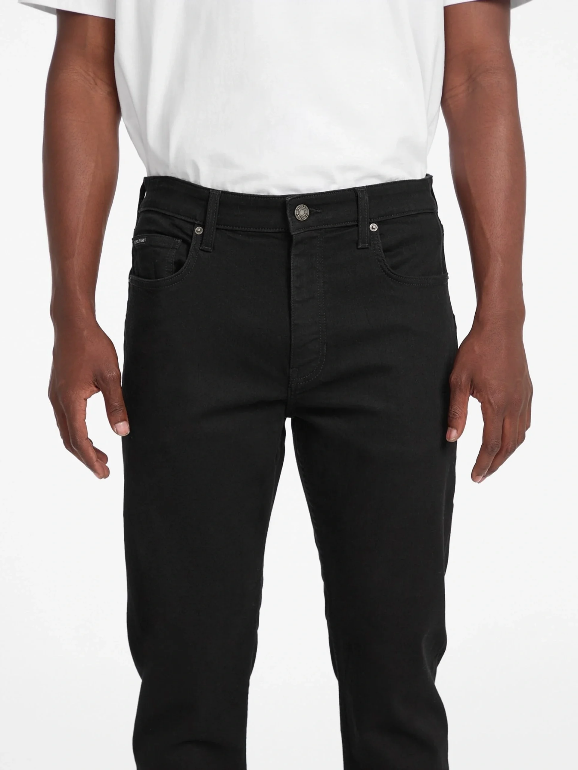 Guess  Erkek Siyah Slim Fit Jean M4BA1CD5DN1-B4RR