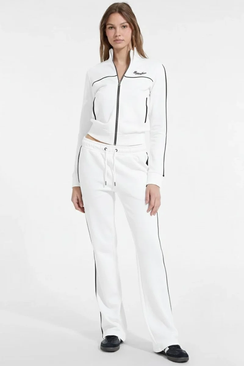 Guess Jeans Kadın Beyaz Regular Fit Eşofman Altı W5YB32K68I4-G011