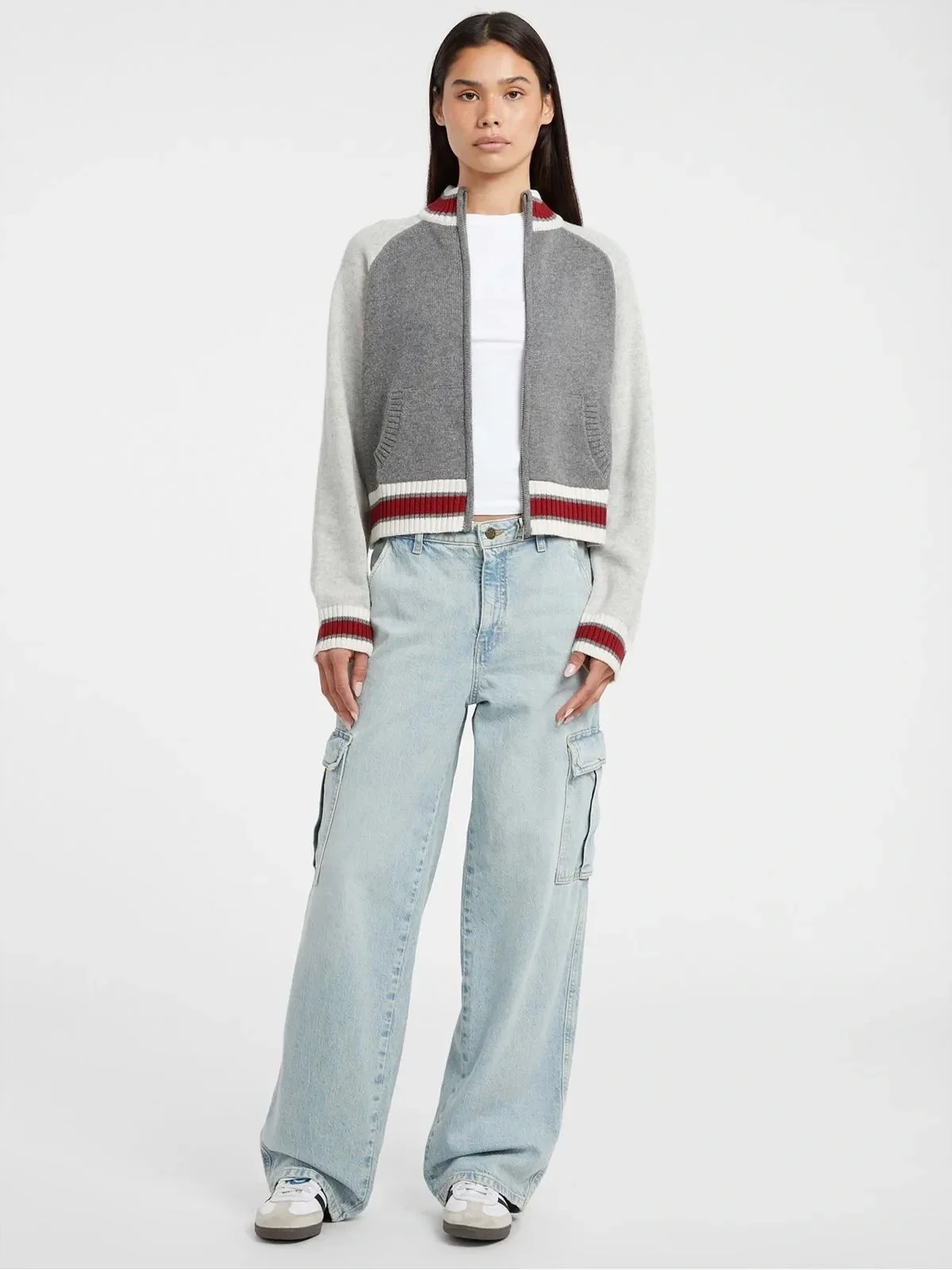 Guess Kadın Çok Renkli Yün Karışımlı Triko W5BR12Z0561-H91S