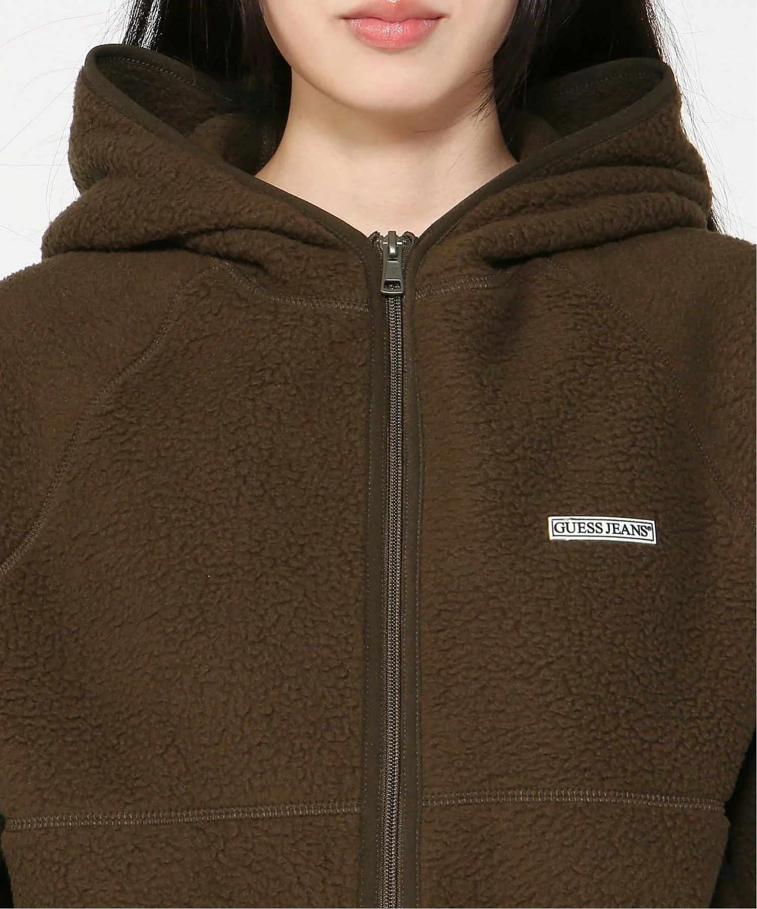 Guess Jeans Kadın Kahverengi Sweatshirt W5BQ20K1042-G1Y7