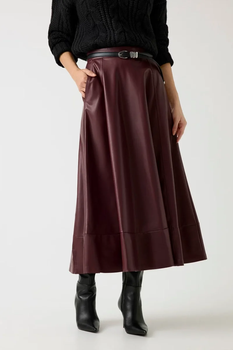 Guess Jene Kadın Kahverengi Etek W5BD71K8S30-G1G5