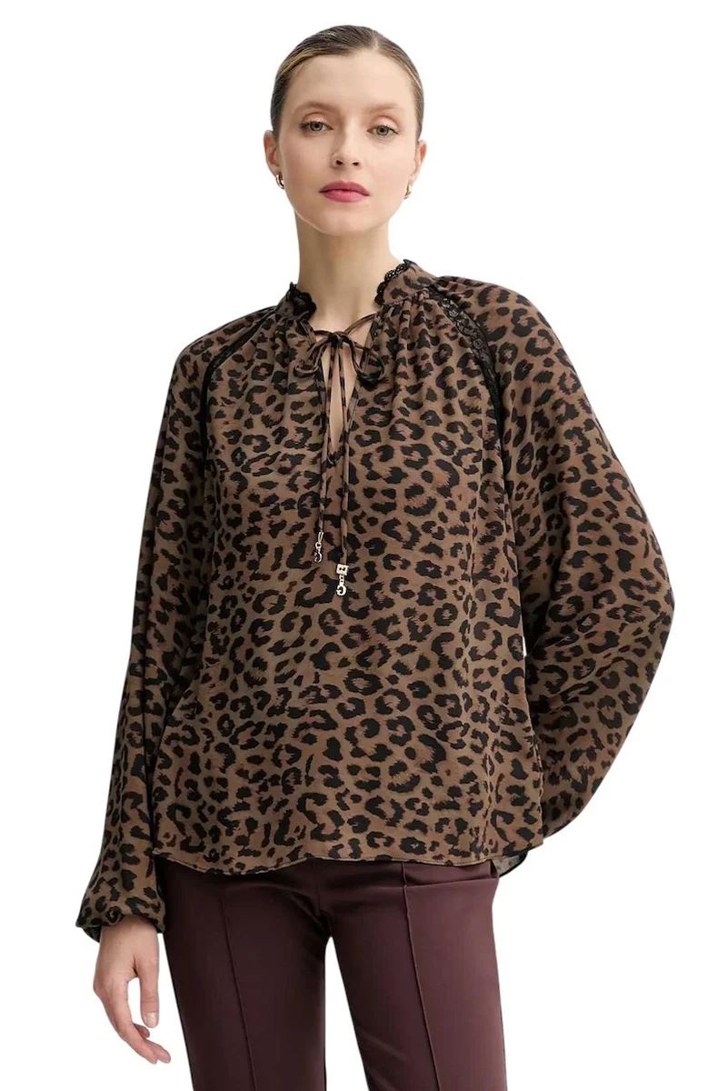 Guess Josette Kadın Çok Renkli Bluz W5BH74WGLA2-P1UK