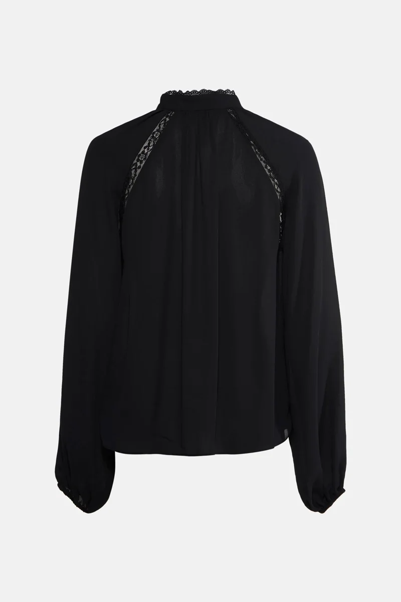 Guess Josette Kadın Siyah Bluz W5BH74WGLA2-JBLK