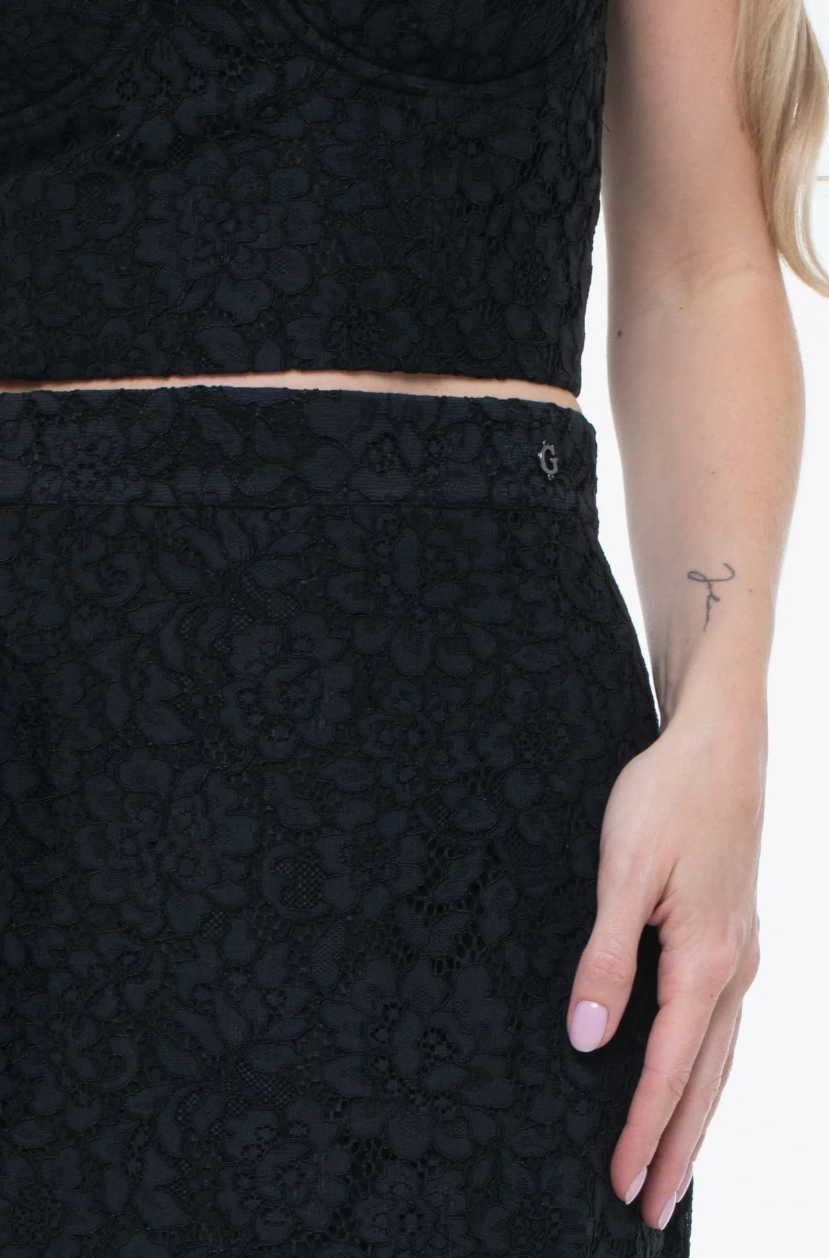 Guess Josiane Kadın Siyah Kalem Etek W5YD12WHD00-JBLK