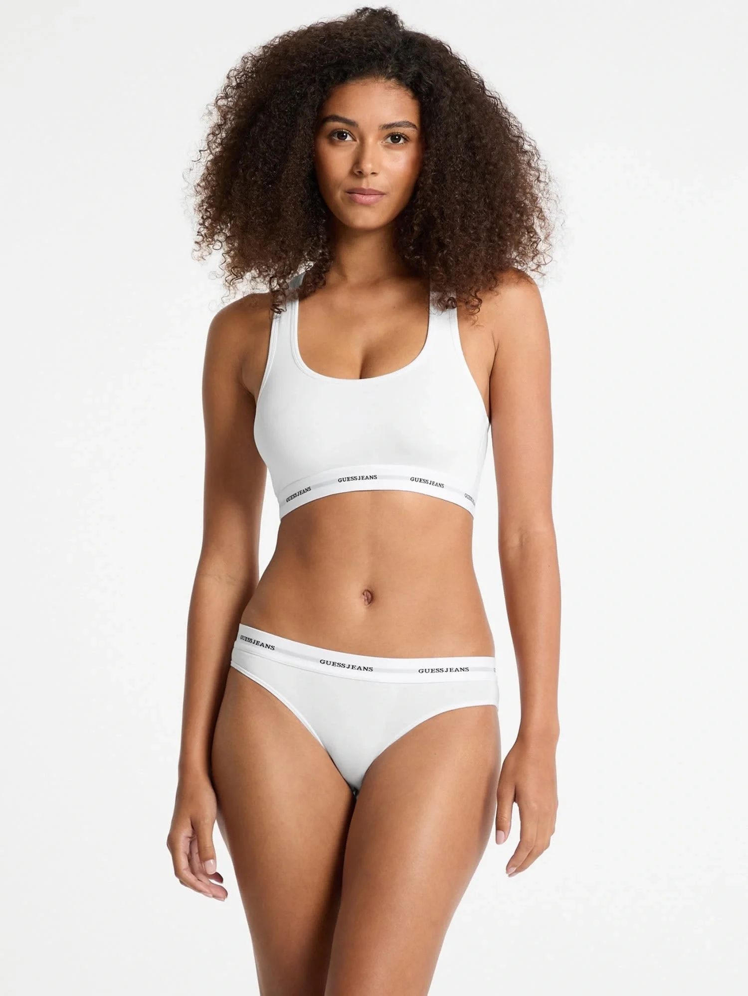 Guess Gj Brief Kadın Beyaz Modal Karışımlı Brief Külot W4BZ30KBBU1-G011