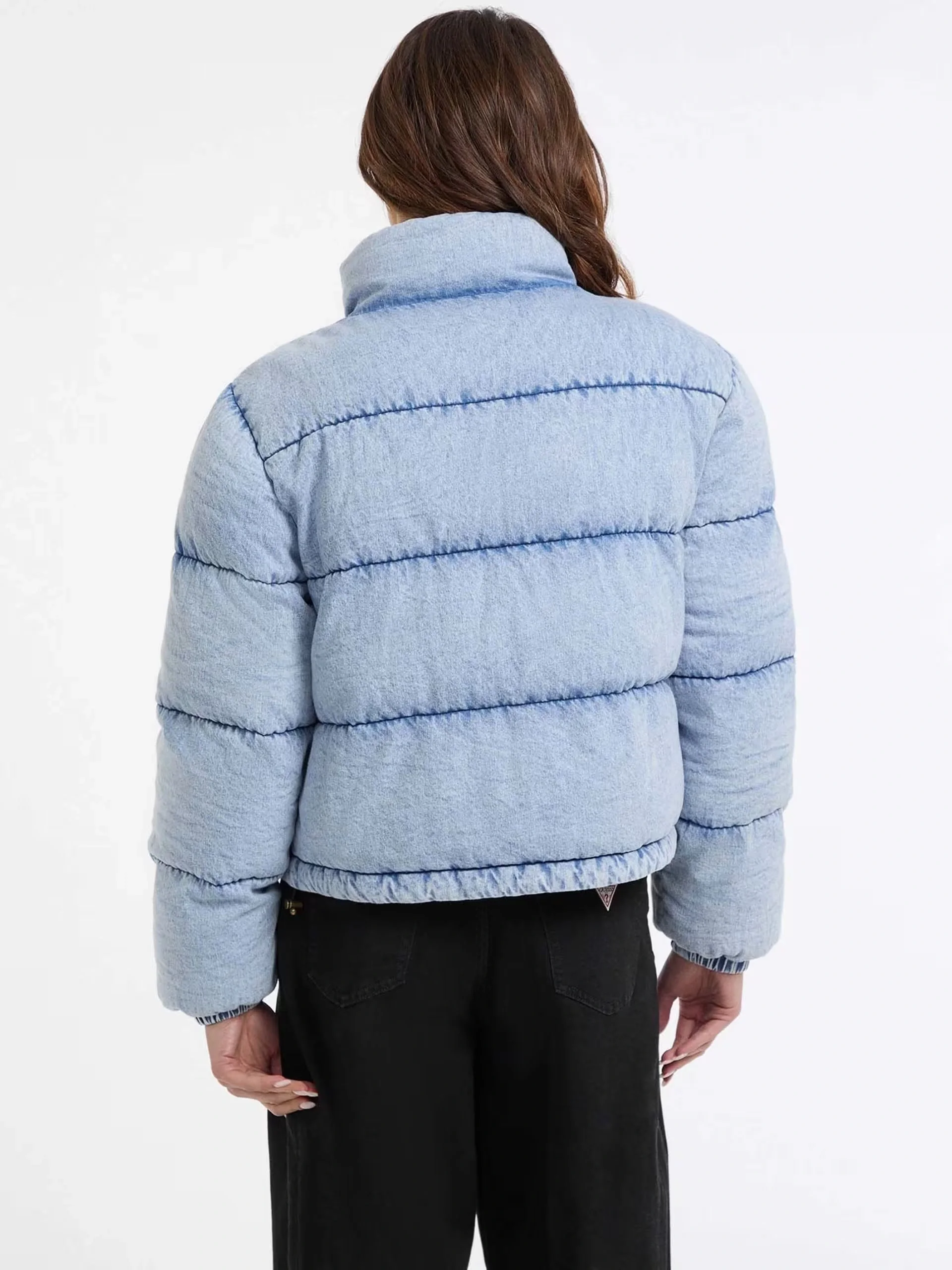 Guess Kadın Çok Renkli Denim Mont W5BL85D6181-MWCH