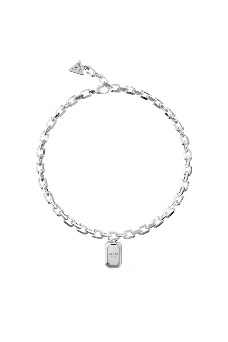 Guess Kadin Metalik Gri Kolye JGUJUBN04260JWRHTU