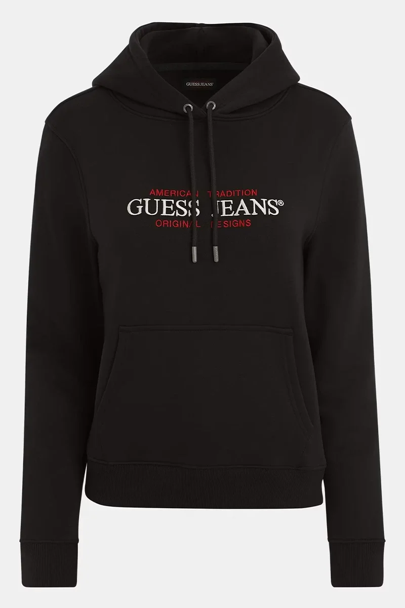 Guess Jeans Kadın Siyah Sweatshirt W4YQ15KC811-JBLK