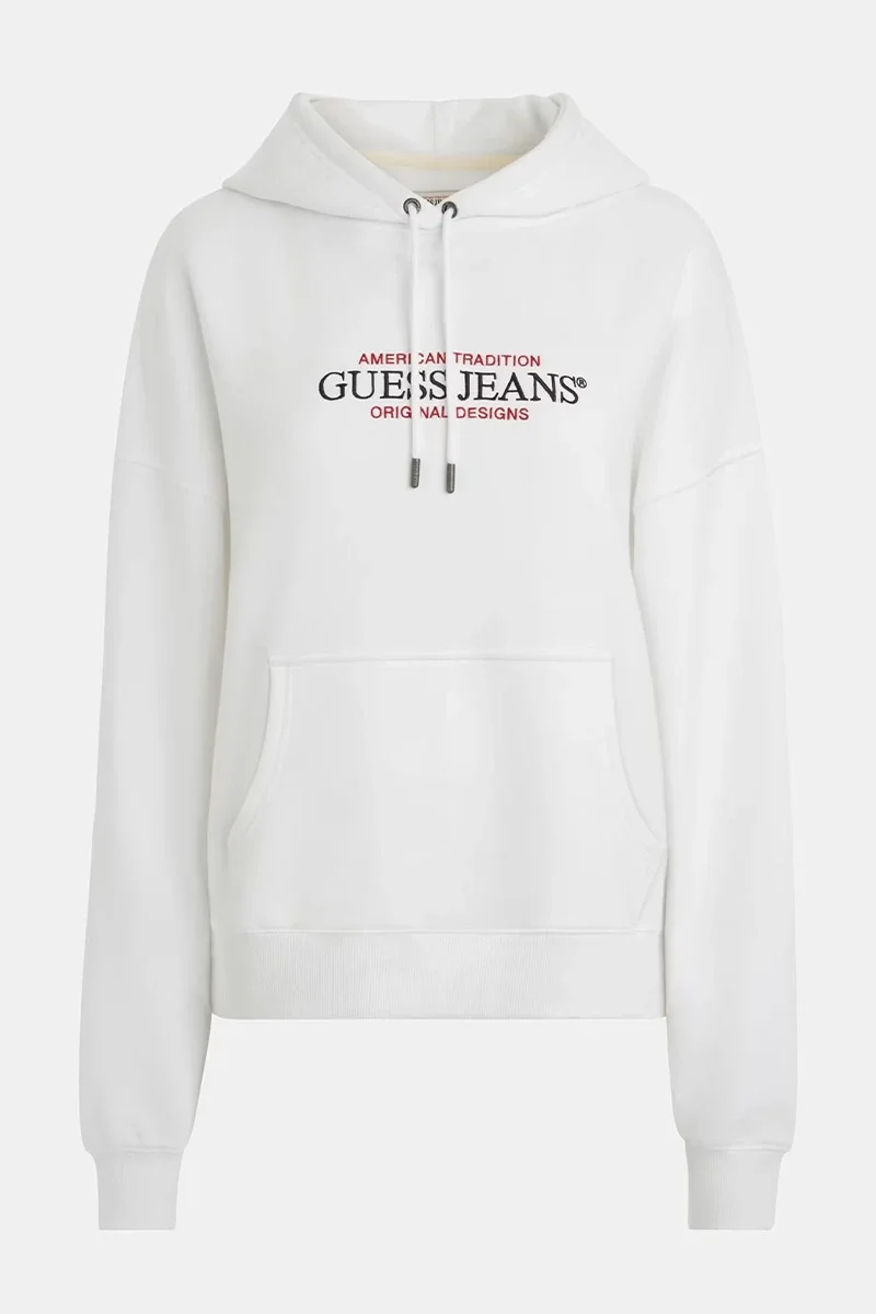 Guess Kadın Beyaz Sweatshirt W4YQ15KC811-G011