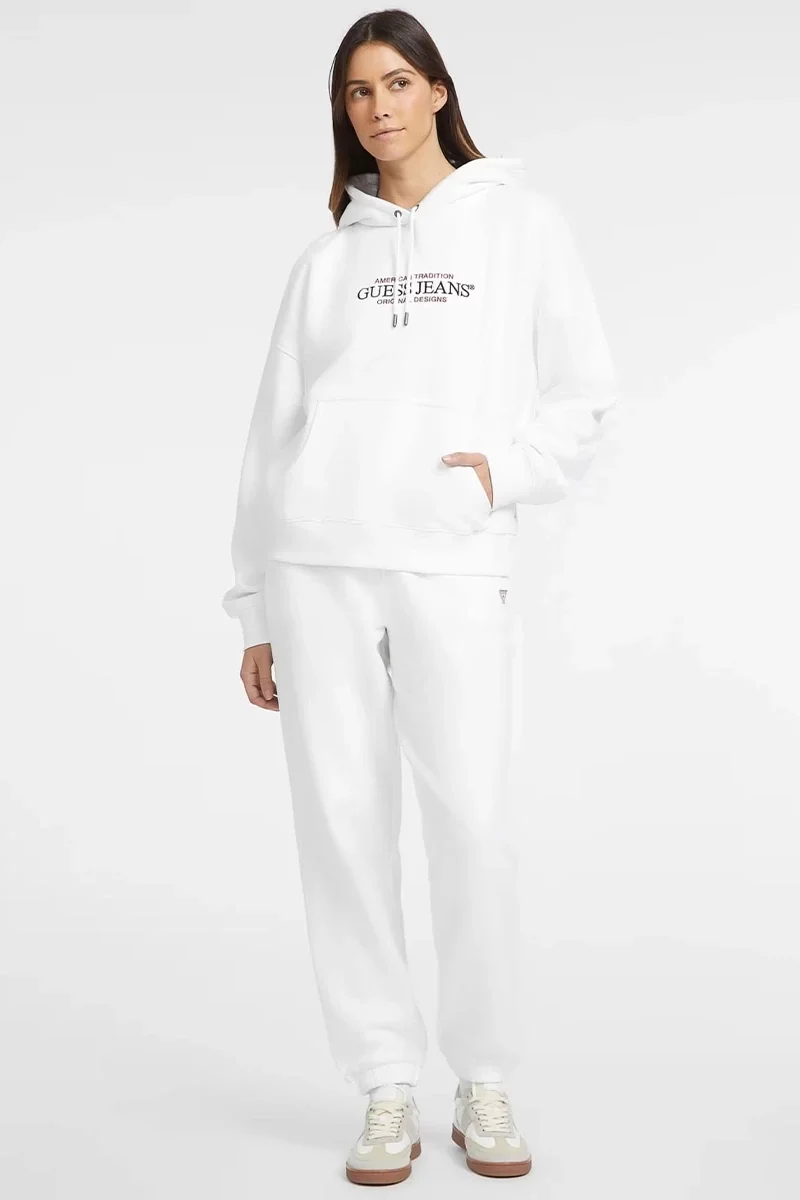 Guess Kadın Beyaz Sweatshirt W4YQ15KC811-G011