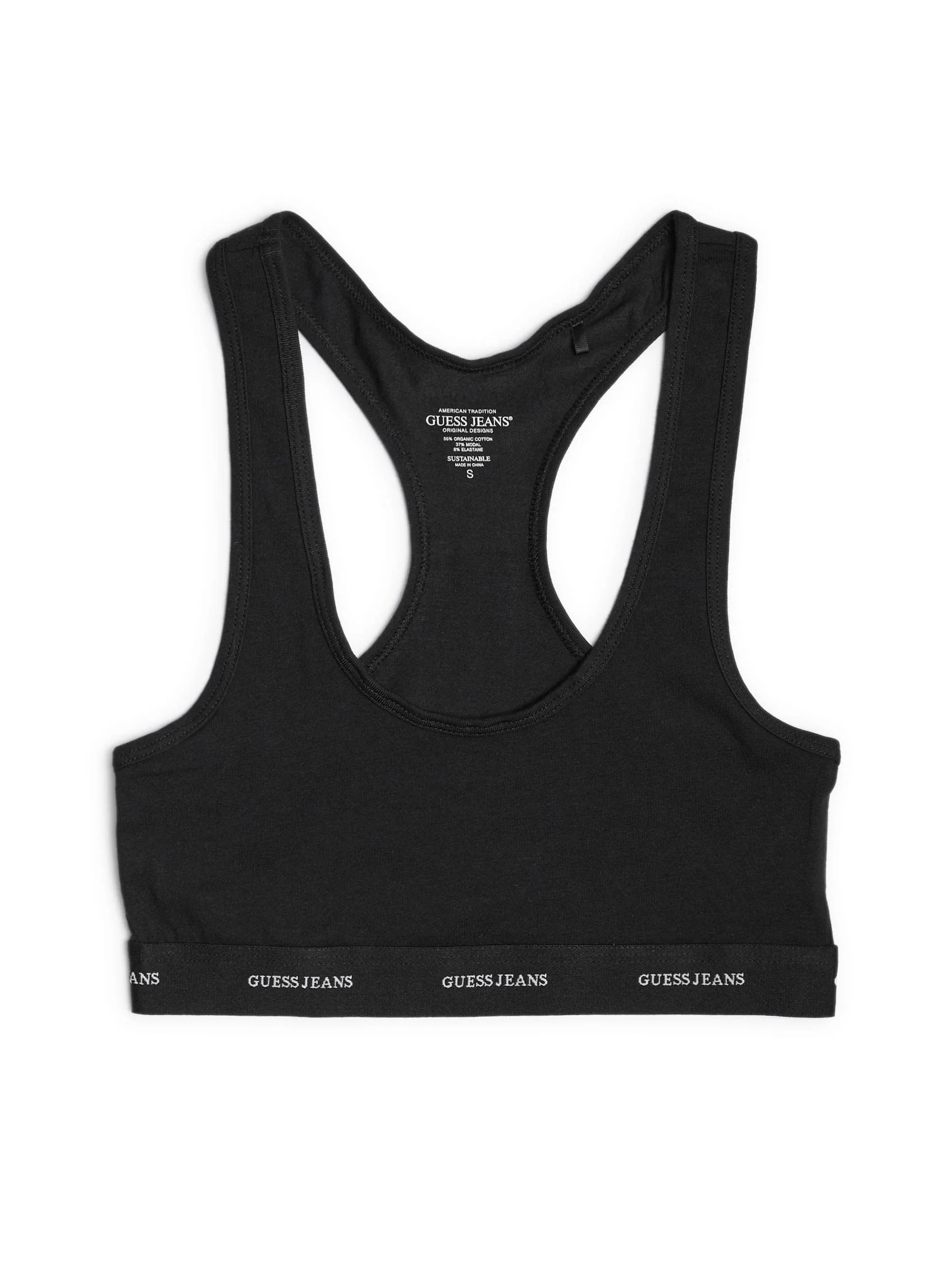 Guess Jeans Gj Bralette Kadın Siyah Modal Karışımlı Bralet W4BZ31KBBU1-JBLK