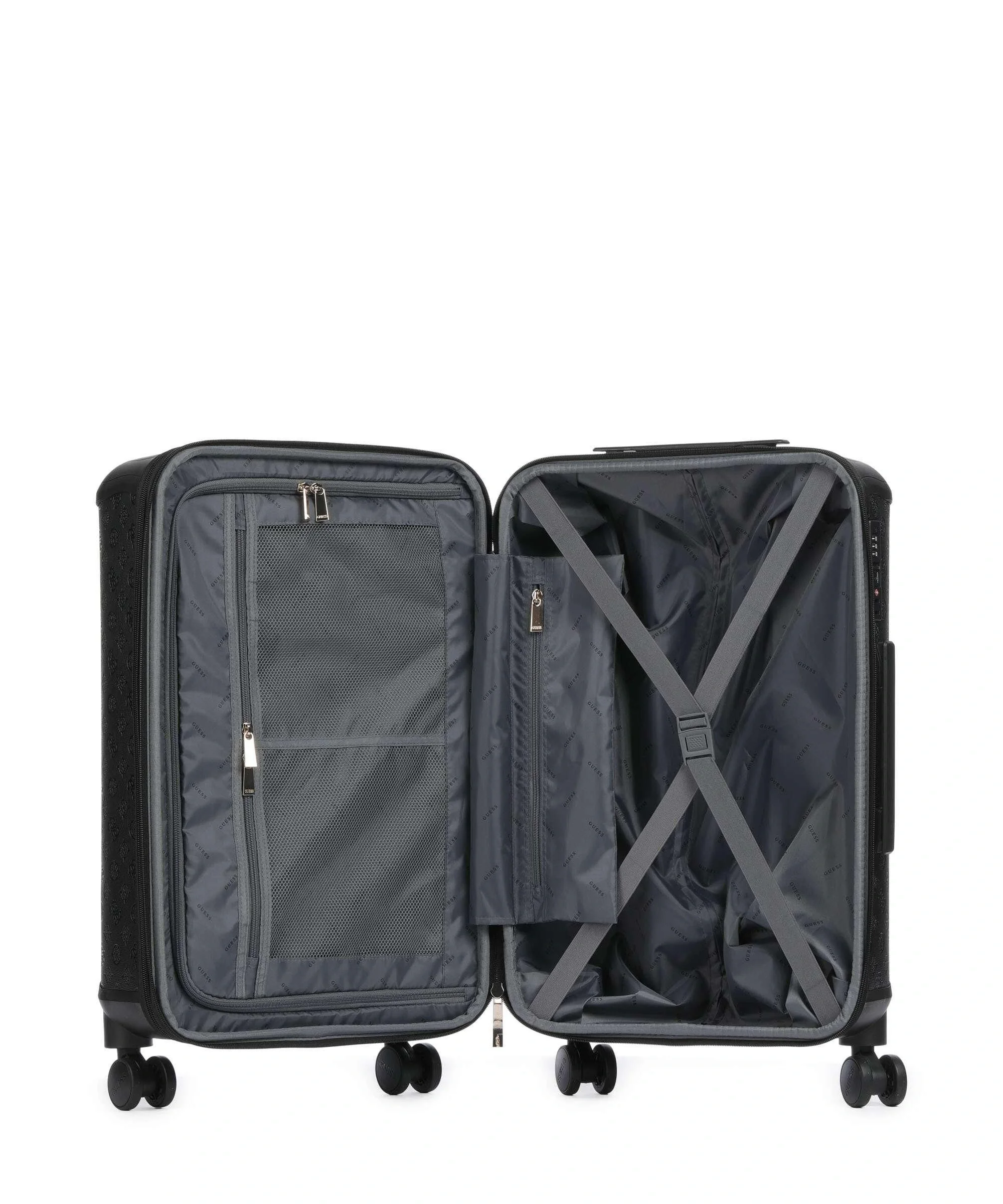 Guess Wilder Kadın Siyah Orta Boy Valiz TWDP7452982-BLA