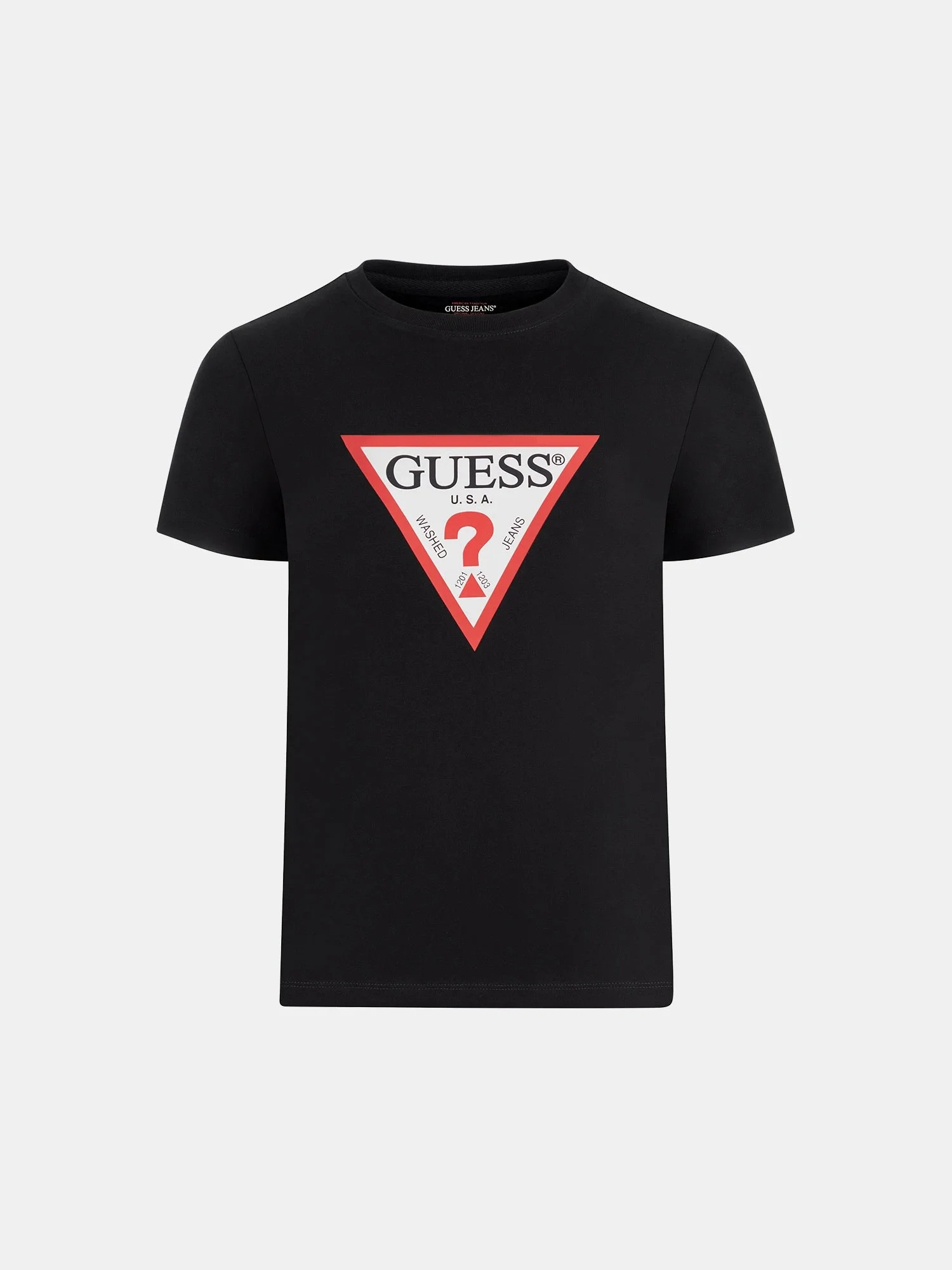 Guess Kadın Siyah Slim Fit T-Shirt W4YI04J1314-JBLK