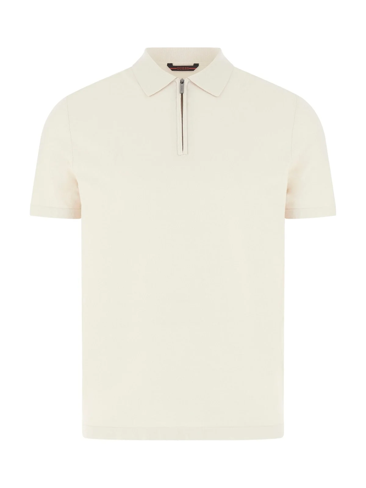 Guess Kadir Teknik Kısa Kollu Polo Yakalı Erkek Krem Triko M6RR15Z4442-G1I6