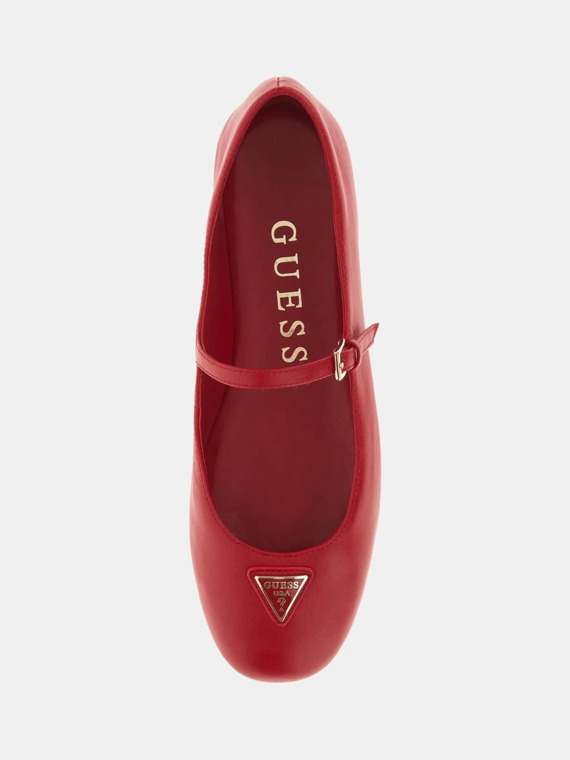 Guess Kalida Kadın Kırmızı Deri Babet FLTKLDLEA02-RED