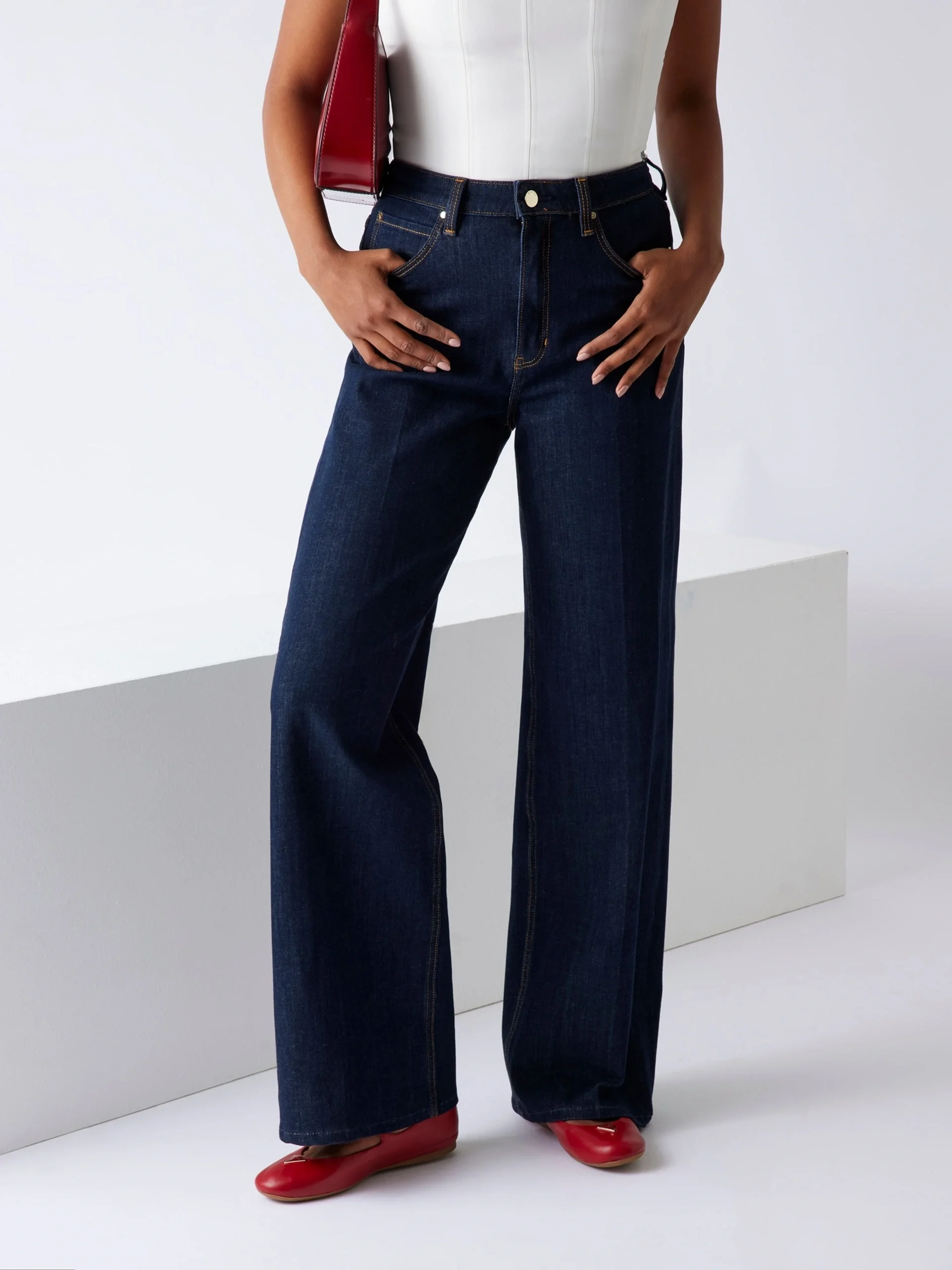 Guess Kalida Kadın Kırmızı Deri Babet FLTKLDLEA02-RED