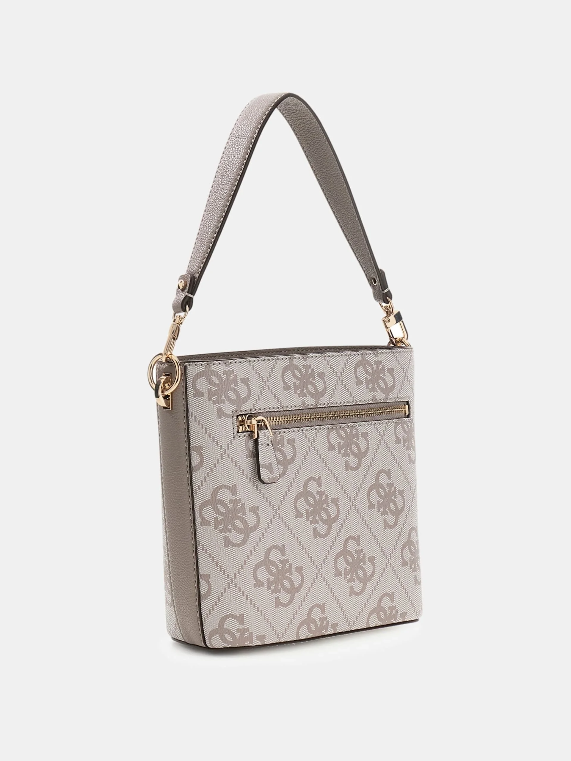 Guess Karnilla Logolu Büzgülü Kadın Krrem El Çantası HWOS9901010-DKO