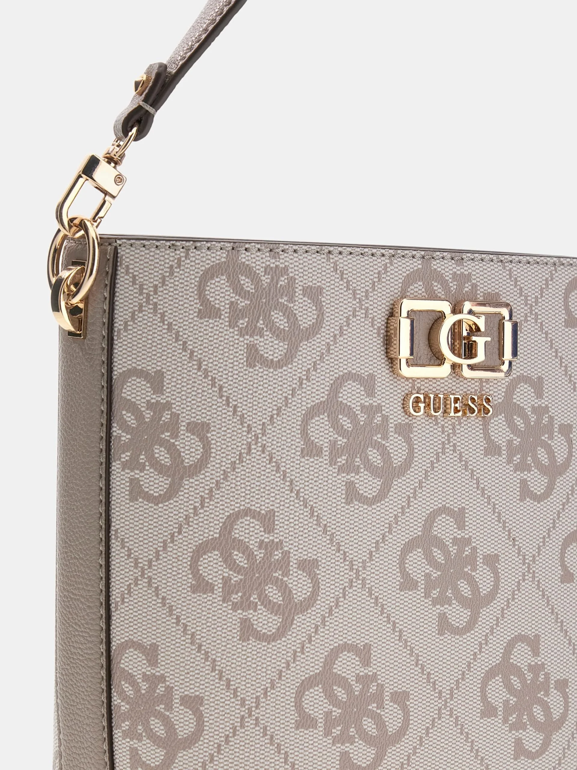 Guess Karnilla Logolu Büzgülü Kadın Siyah El Çantası HWOS9901010-DKO