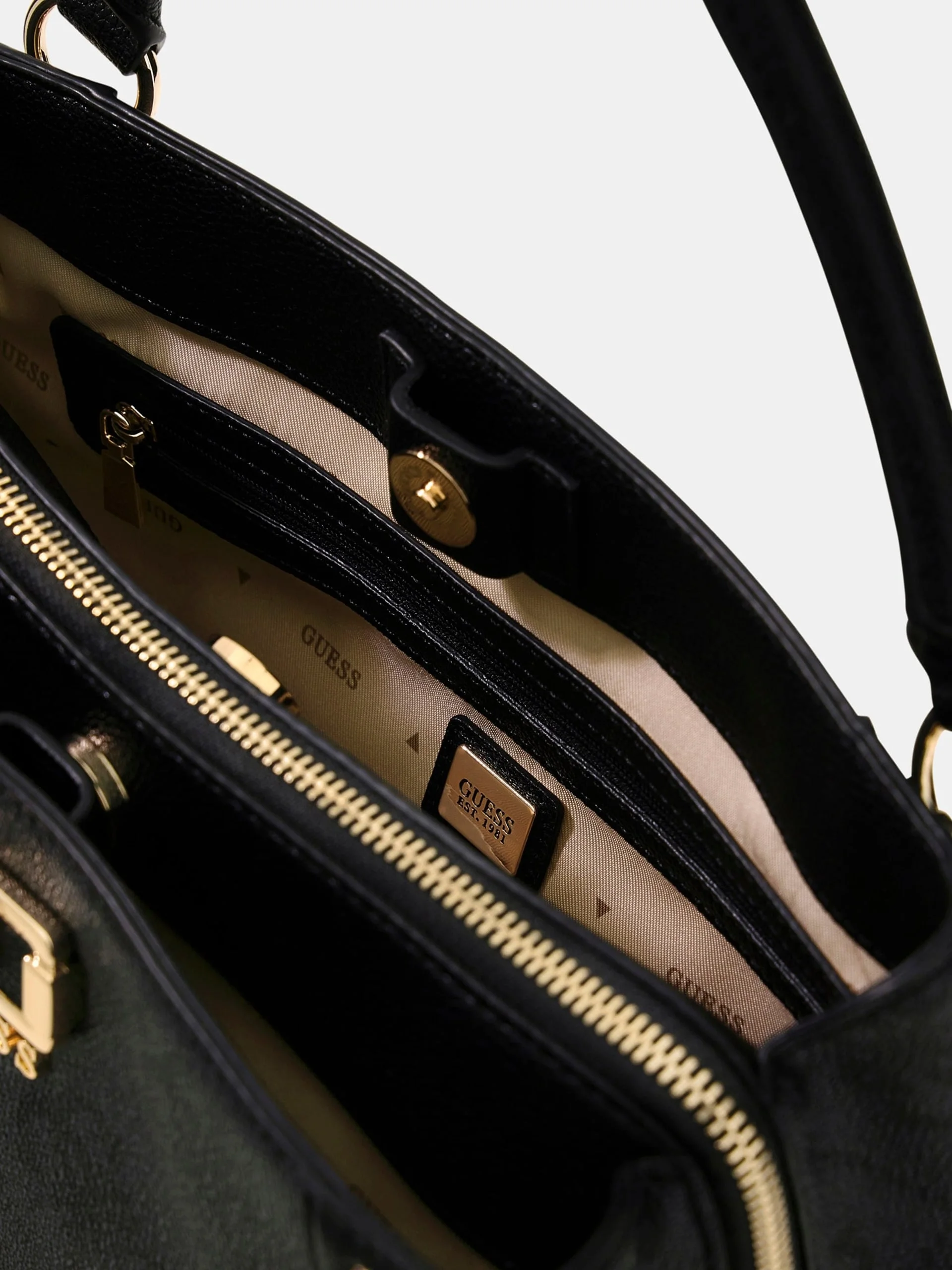 Guess Karnilla Logolu Girlfriend Kadın Antrasit El Çantası HWOS9901060-CLO