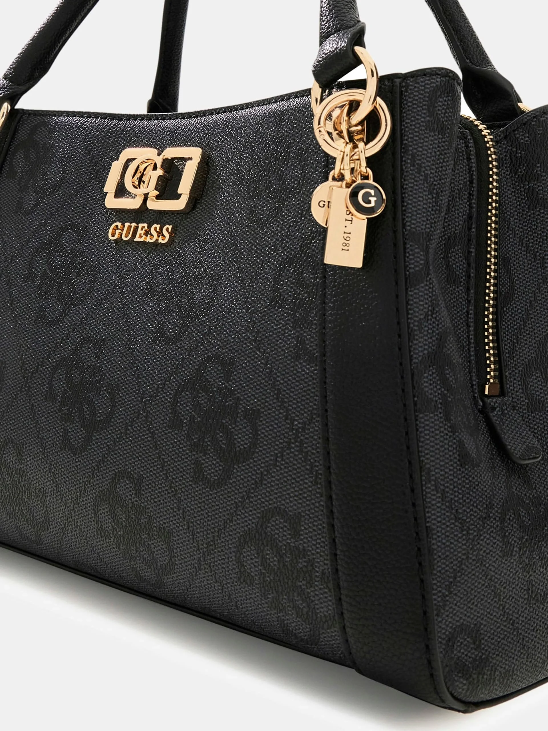 Guess Karnilla Logolu Girlfriend Kadın Antrasit El Çantası HWOS9901060-CLO