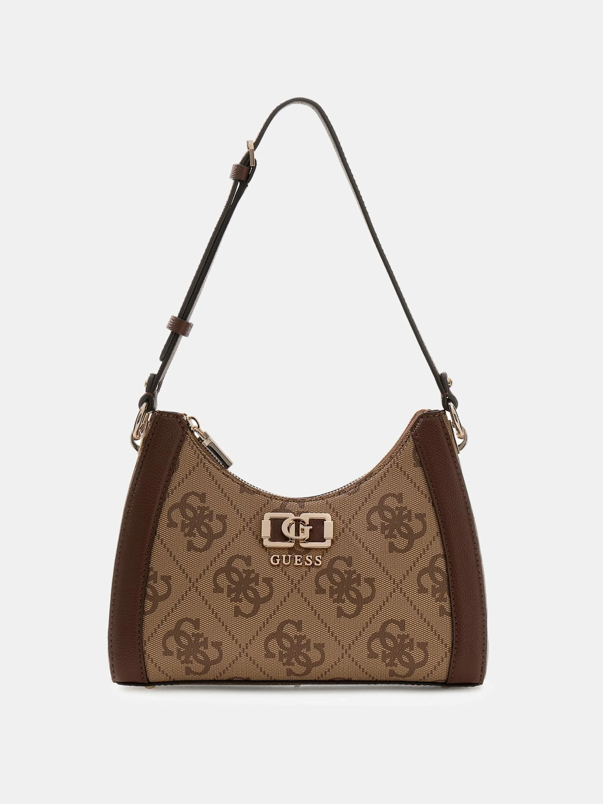 Guess Karnilla Logolu Omuz Kadın Kahverengi Omuz Çantası HWOS9901180-LGW