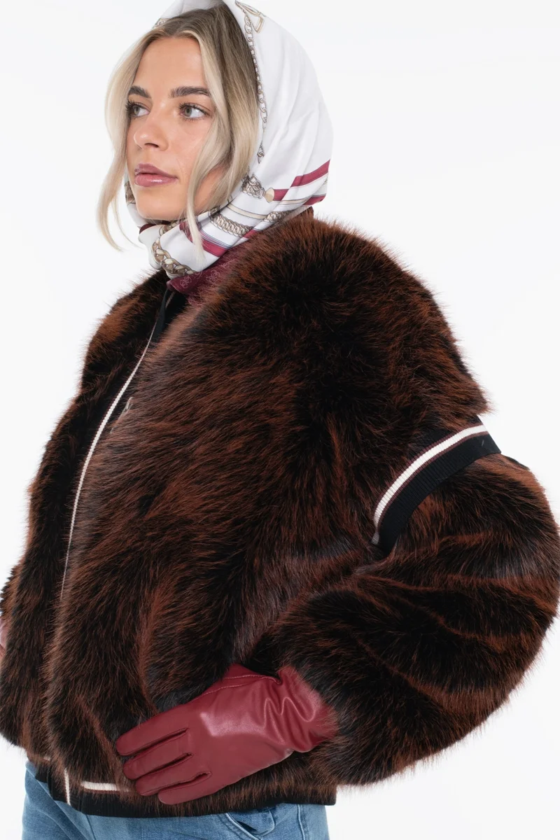 Guess Katia Kadın Çok Renkli Kürk W5BL67W3790-FNH1