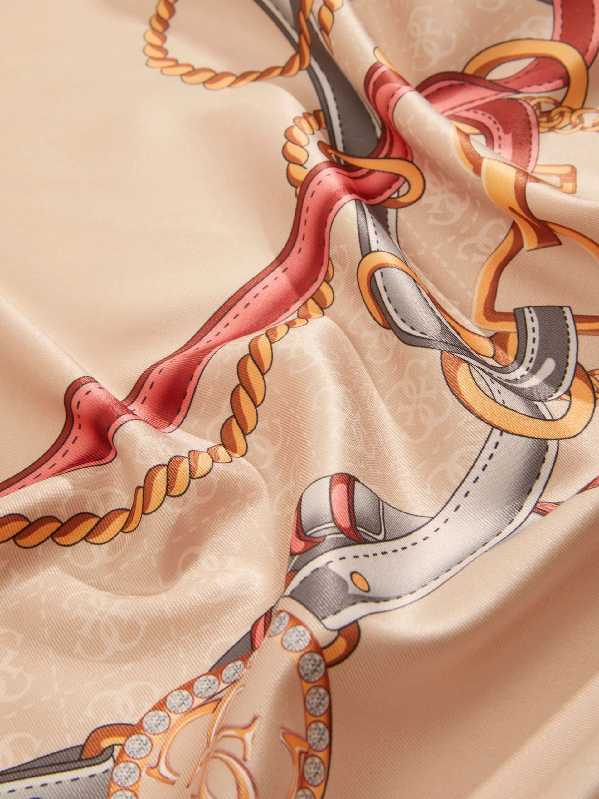 Guess Kefiah 120x120 Kadın Kahverengi Eşarp AW5444POL01-PMC