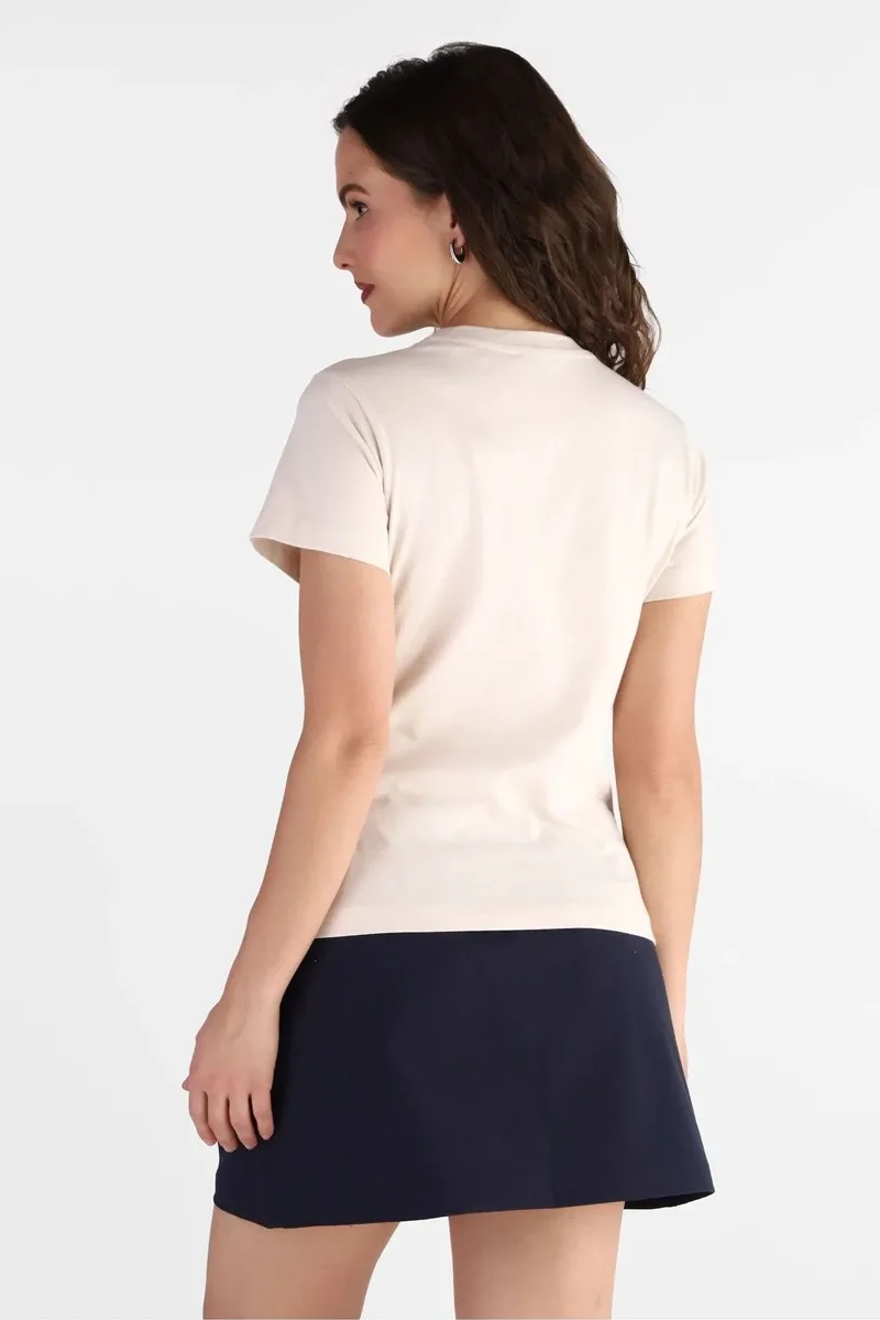 Guess Ketty Bisiklet Yaka Kısa Kollu Kadın Pembe T-shirt V6RI10I3Z14-G6M1