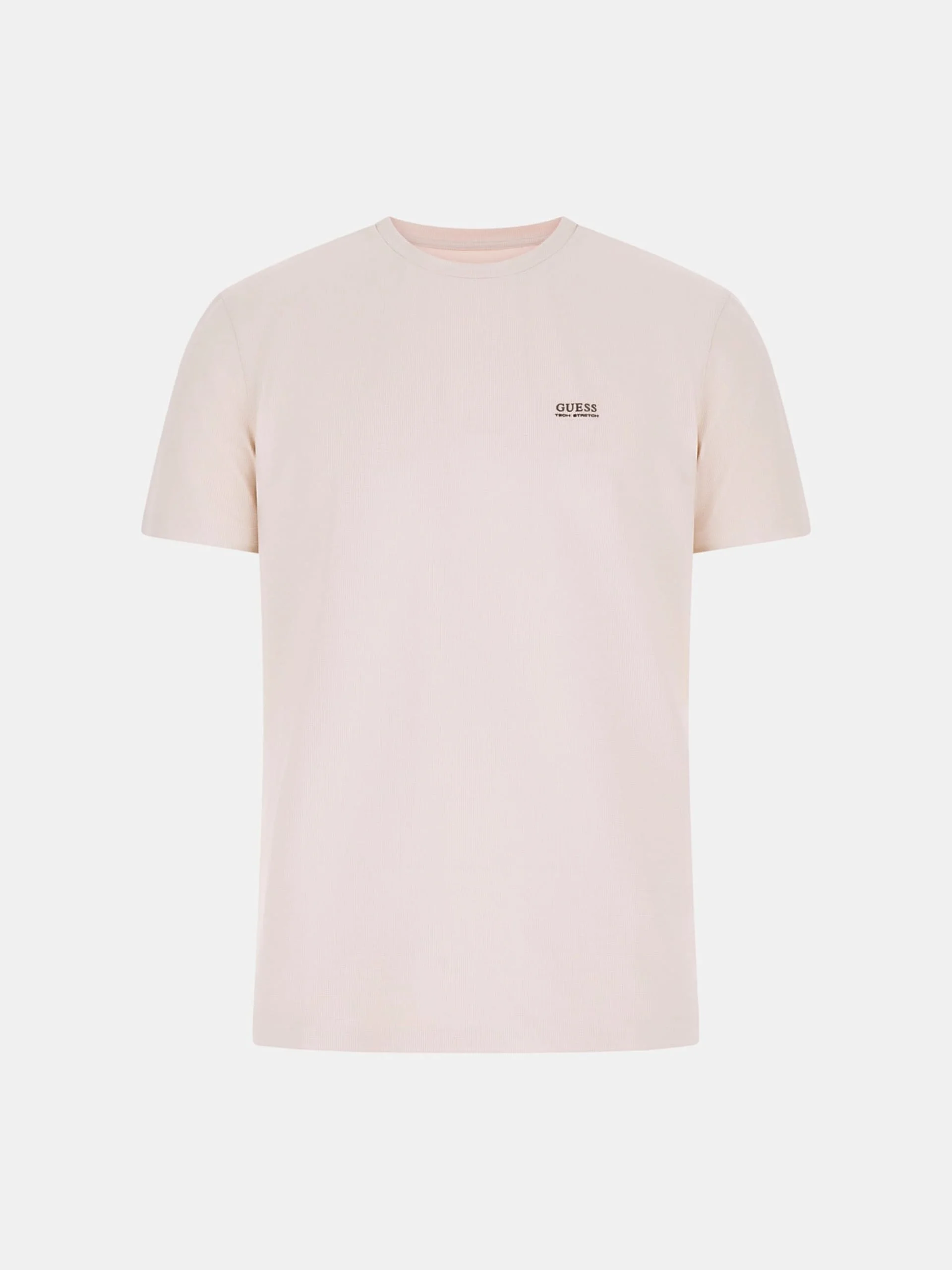 Guess Kısa Kollu Bisiklet Yaka Yeni Teknik Esnek Erkek Krem T-shirt M6RI19KD202-G1I6