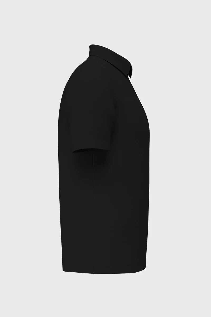 Guess Kısa Kollu Yeni Teknik Esnek Polo Yakalı Erkek Siyah Polo T-shirt M6RP02KD202-JBLK