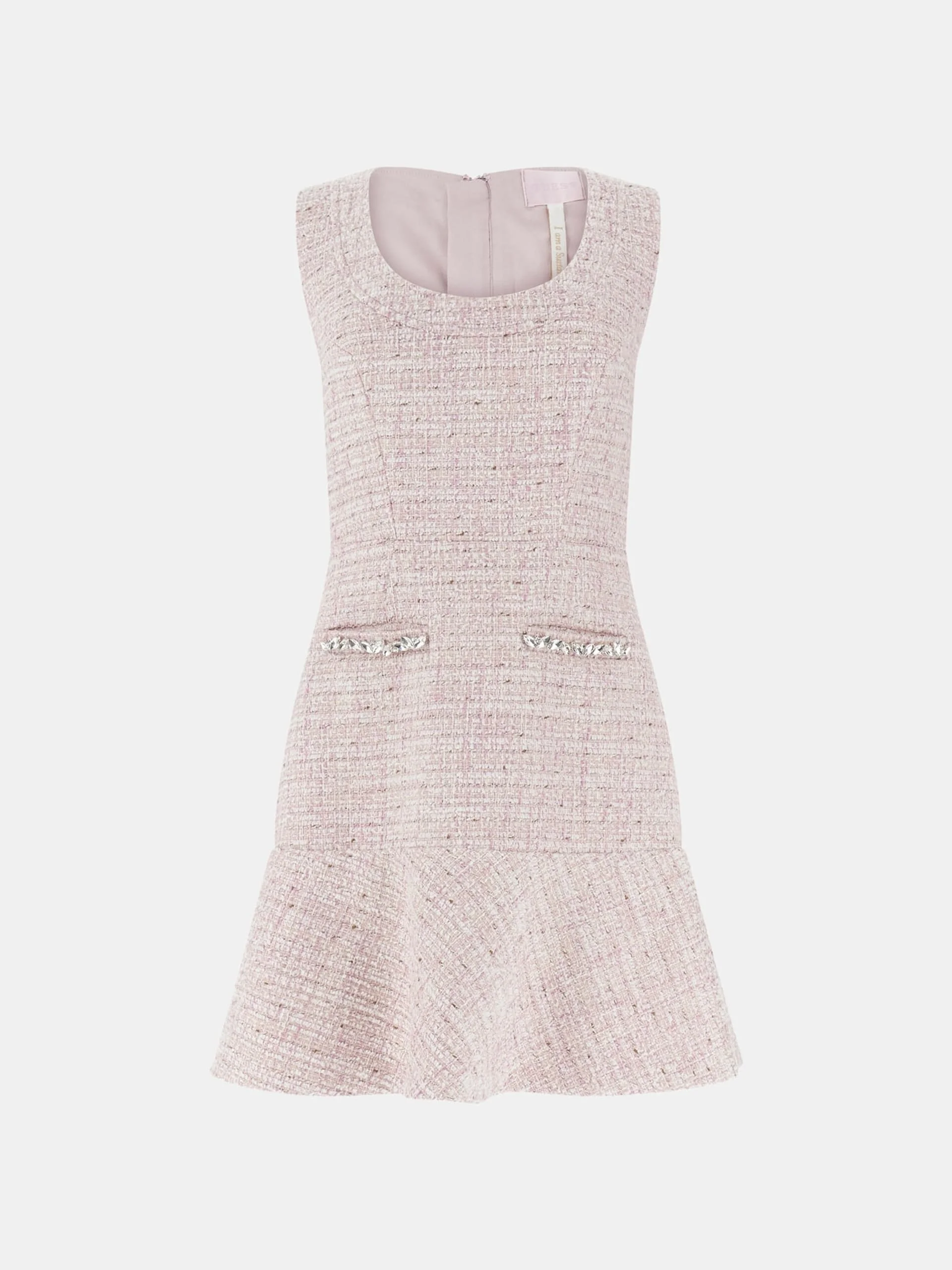 Guess Kolsuz Clotilde Tüvit Kadın PUDRA Elbise W6RK28WJ632-F6ZP