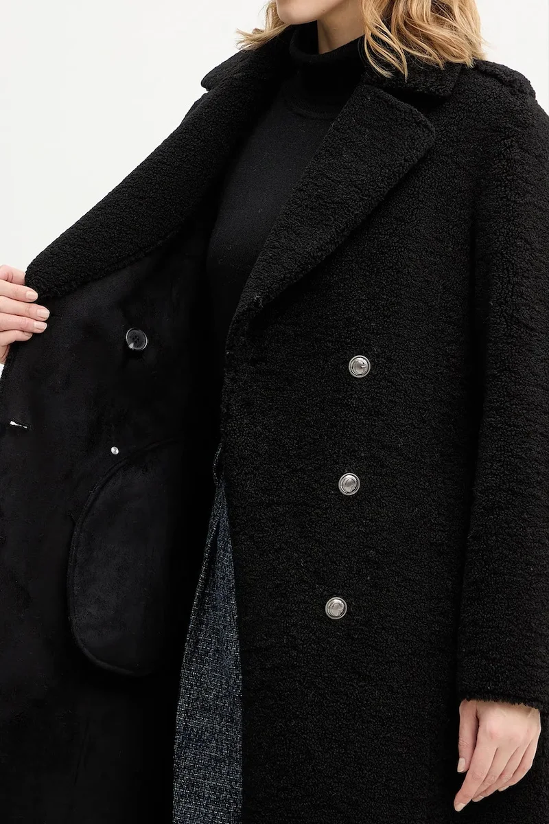 Guess Laila Kadın Siyah Kürk W5BL62W4190-JBLK