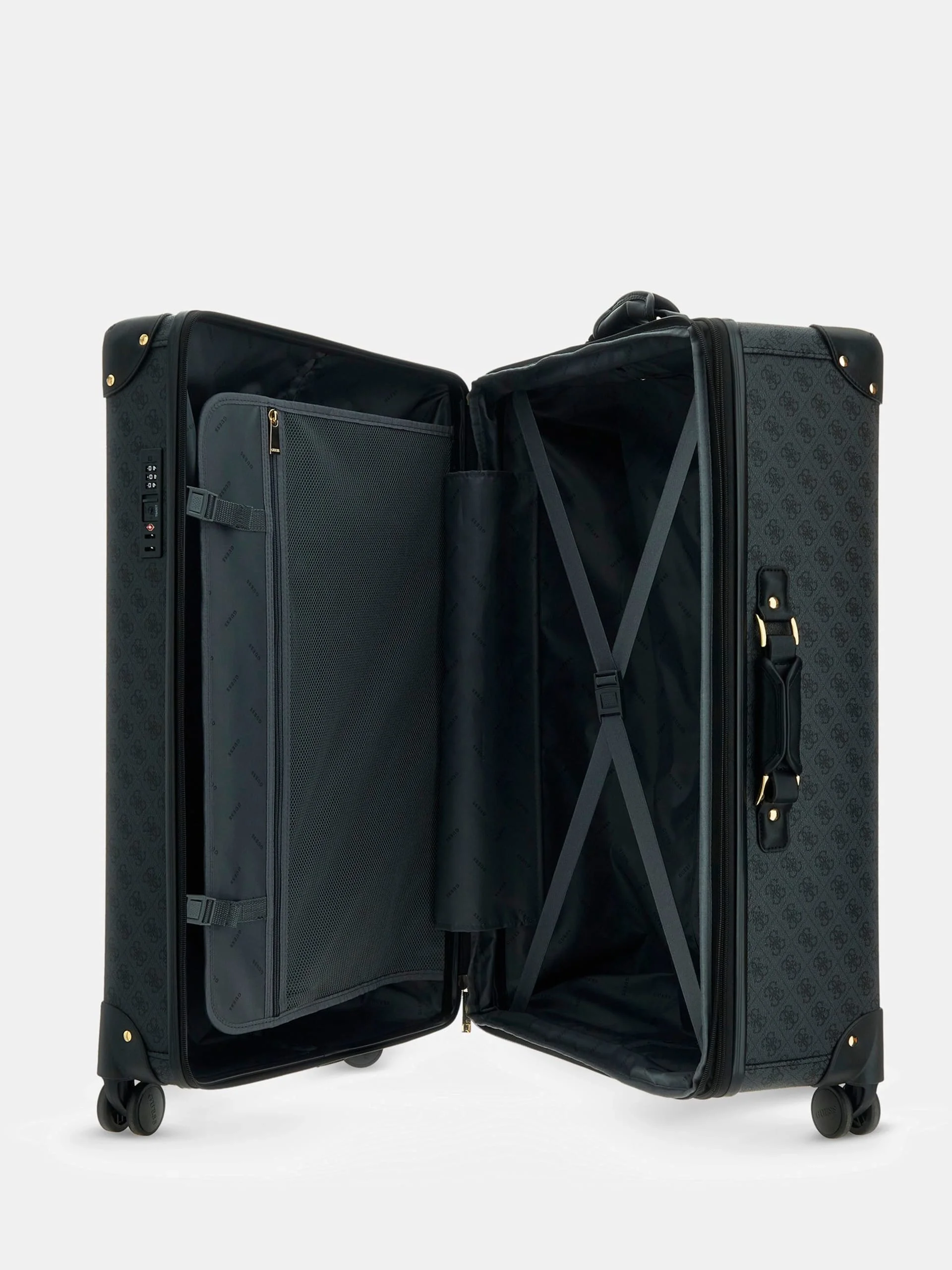 Guess Latona 28 İnç Tekerlekli Kadın Antrasit Valiz TWHB9211988-CLO