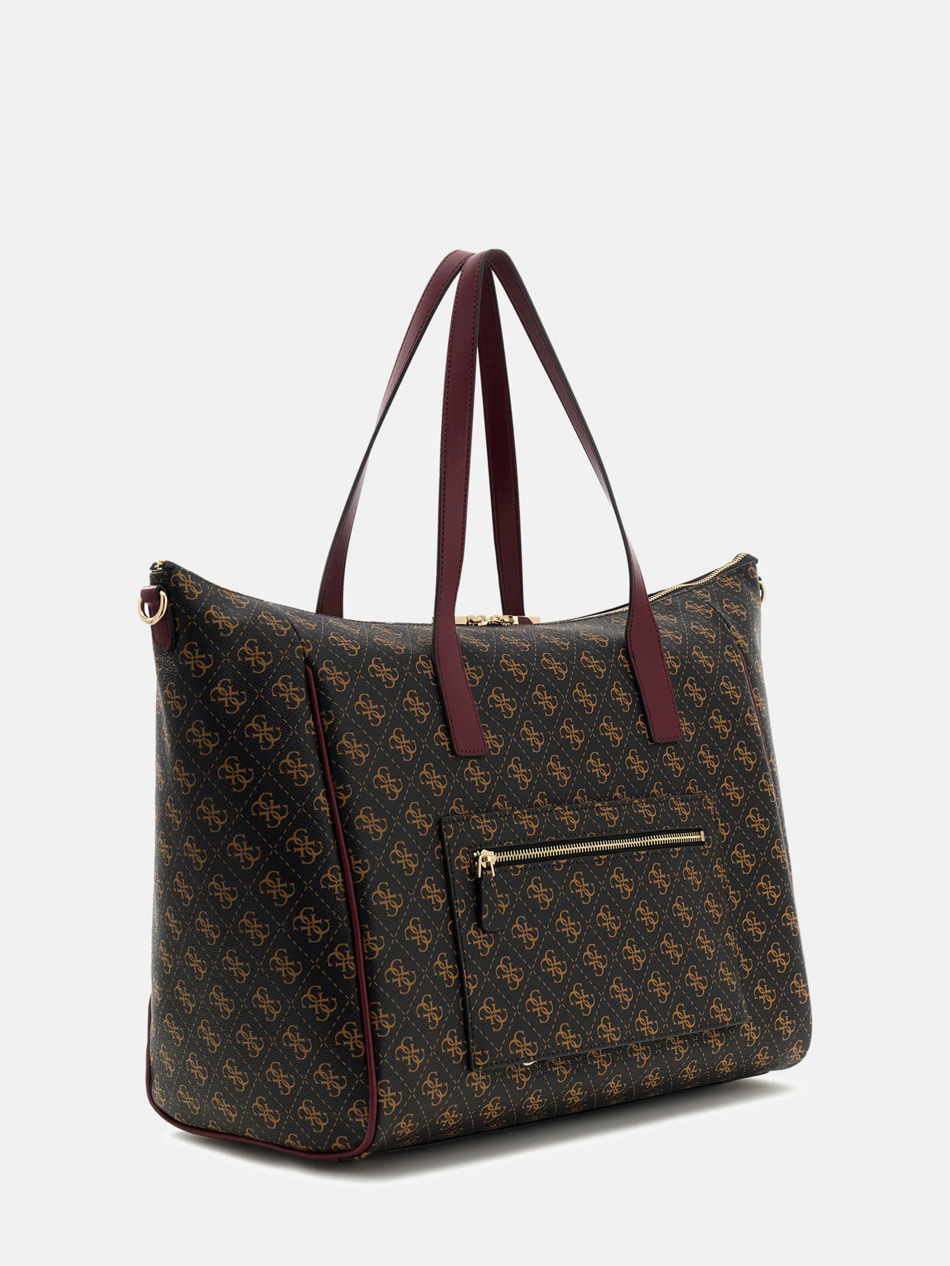 Guess Latona Büyük Boy Kabin Tipi Kadın Kahverengi Valiz TWLQ9211017-BNL