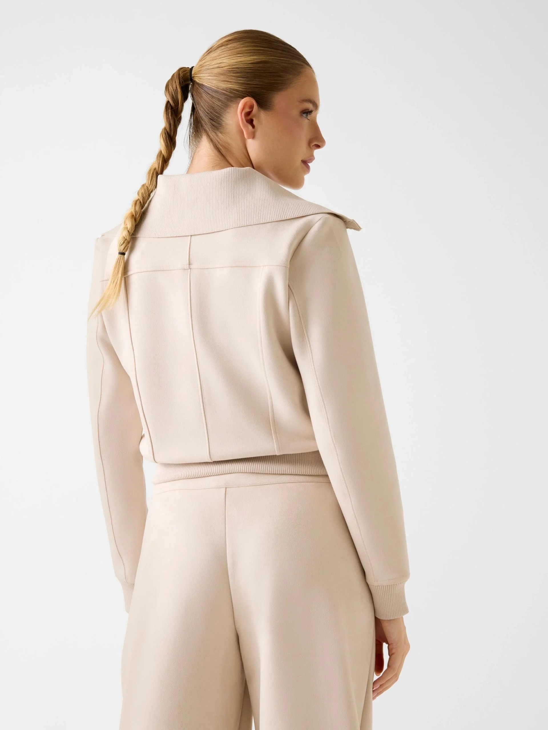 Guess Lia Tam Fermuarlı Kadın Çok Renkli Sweatshirt V6RQ04KCJY2-G1FV