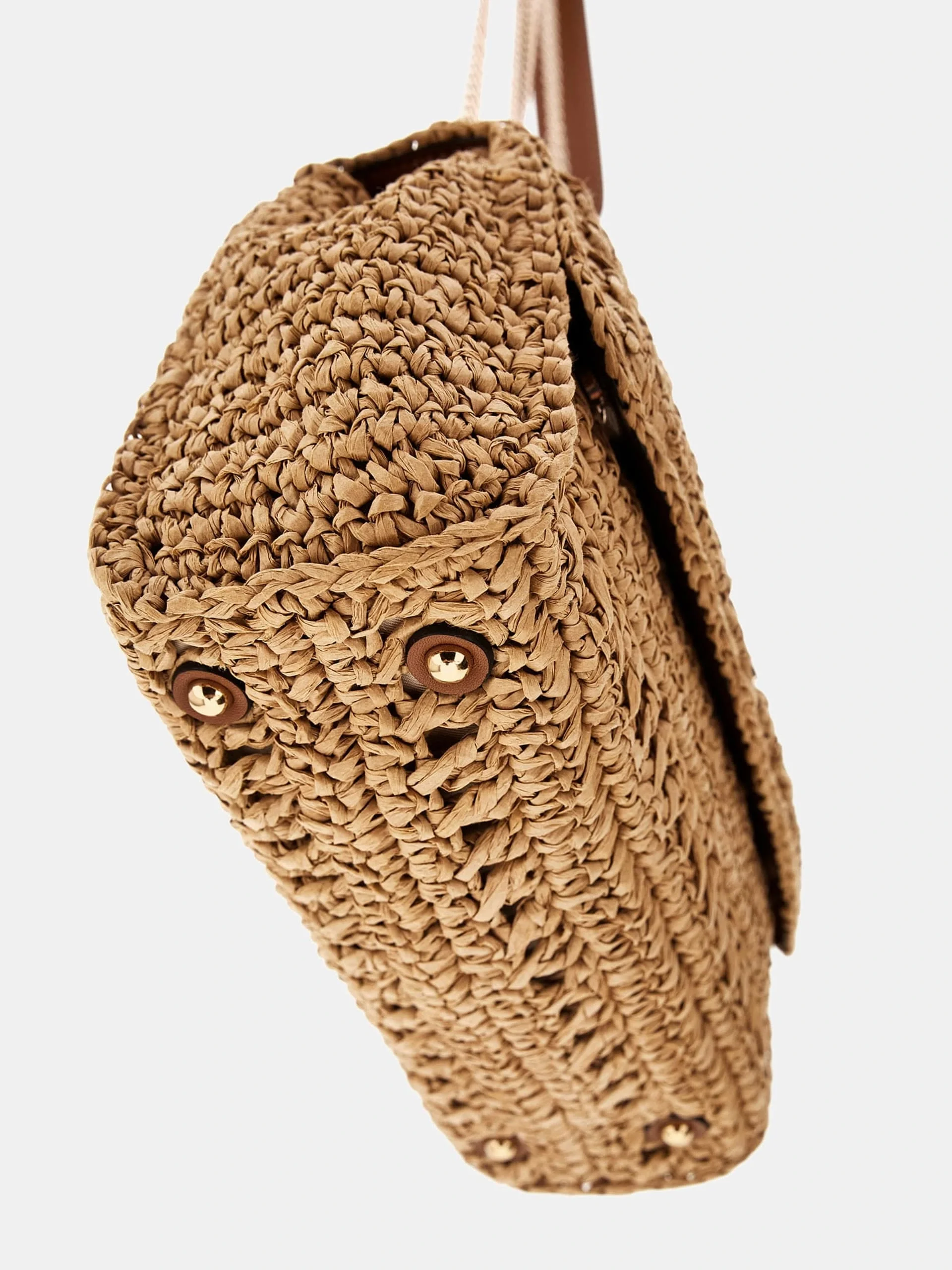 Guess Liguria Kadın Çok Renkli Hasır Omuz Çantası HWWG8685210-NTC