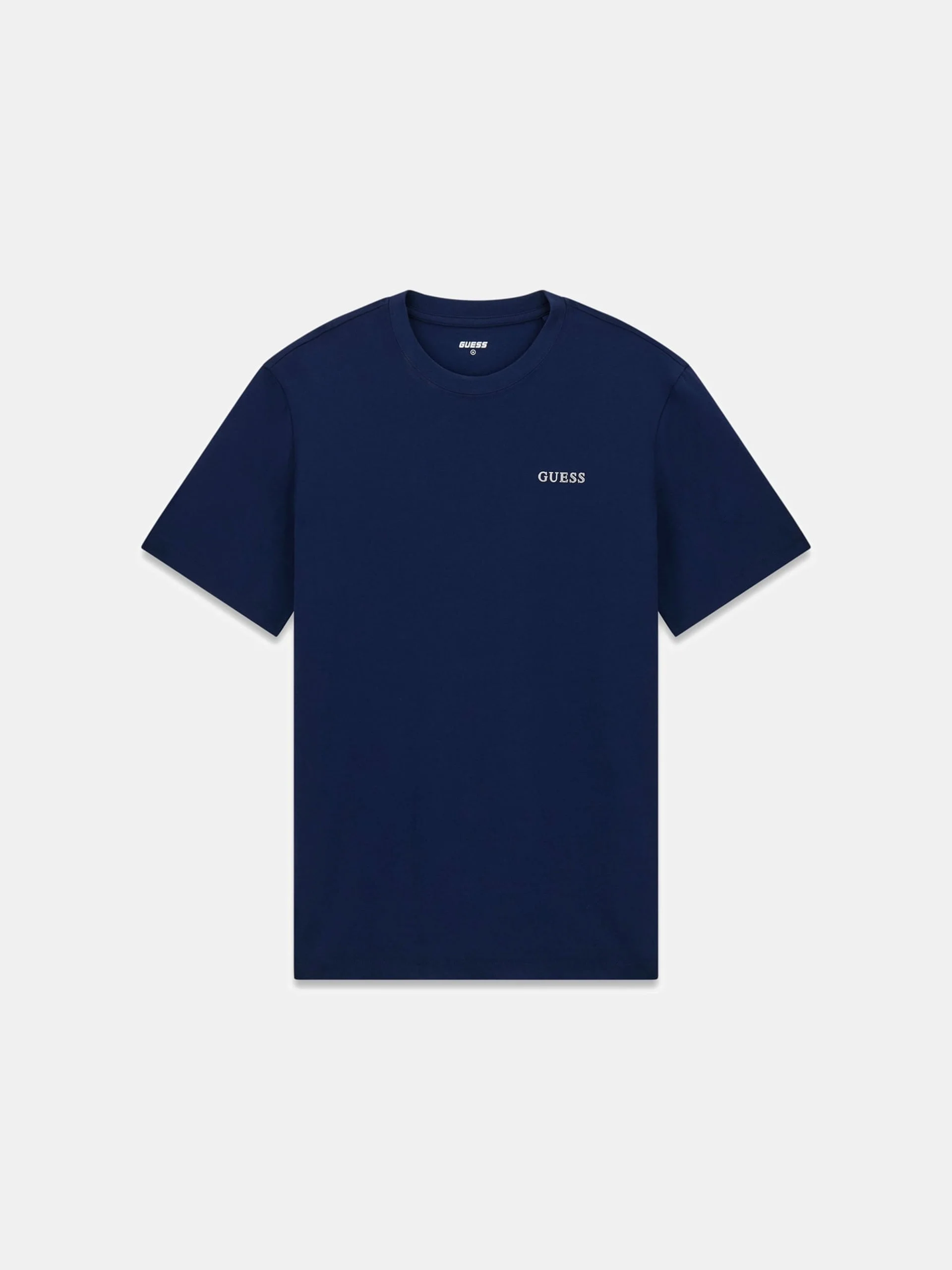 Guess Marzio Bisiklet Yaka Kısa Kollu Erkek Mavi T-shirt Z6RI17I3Z14-G7R1