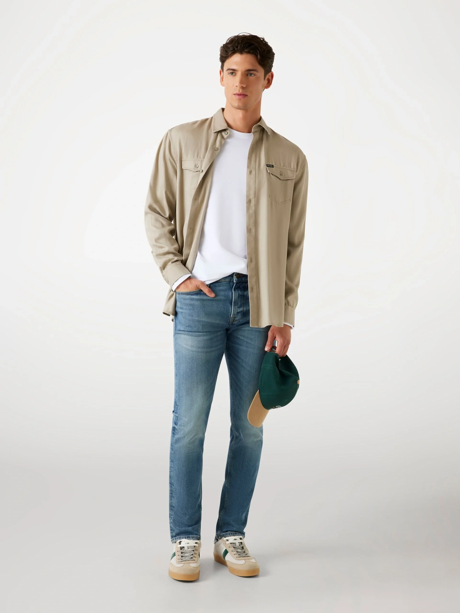 Guess Mason Erkek Mavi Regular Fit Jean M5YAR7D5QH1-GRD1