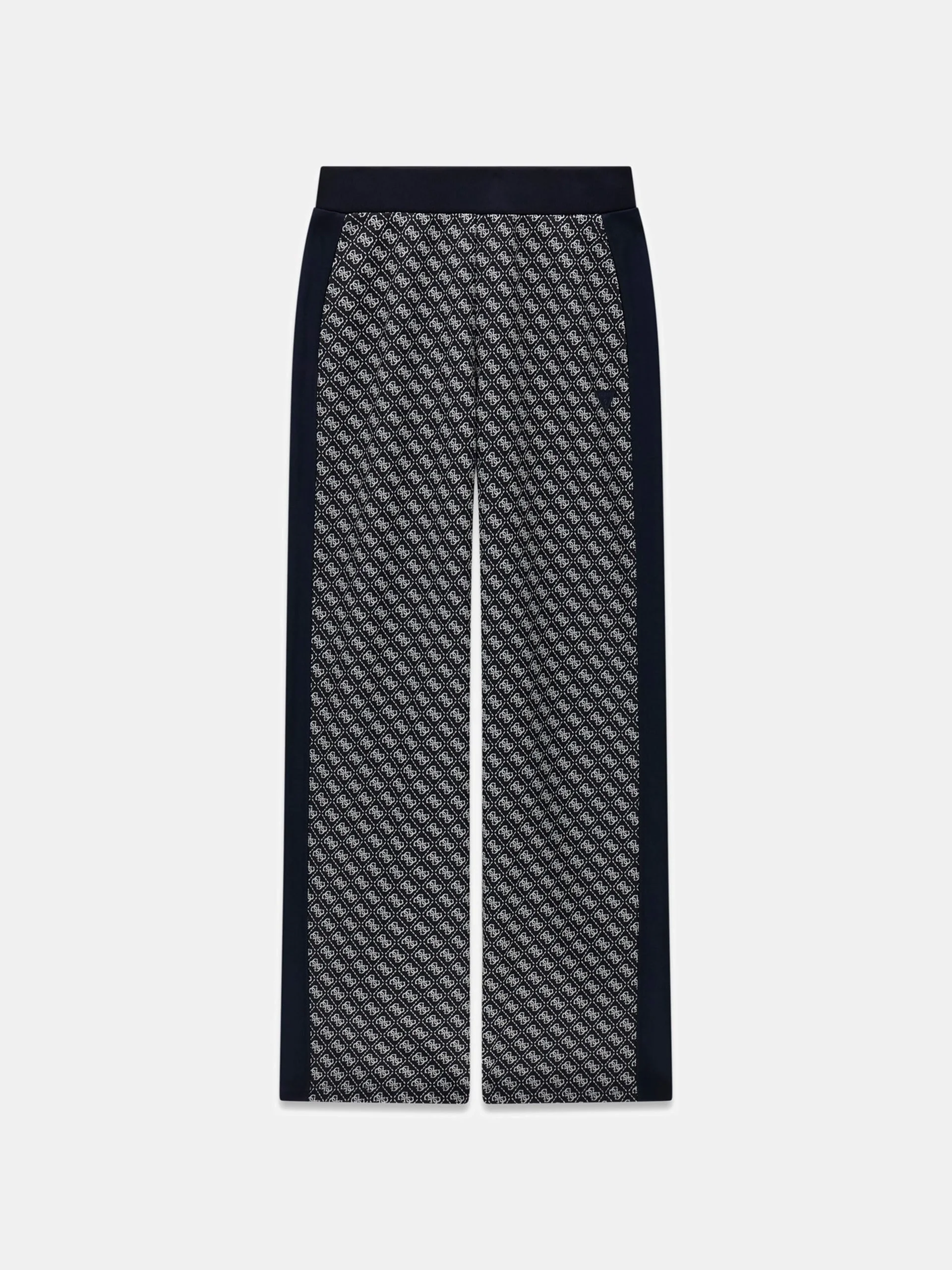 Guess Maya 4G Geniş Paça Kadın Lacivert Eşofman Altı V6RB09K2042-FJBB