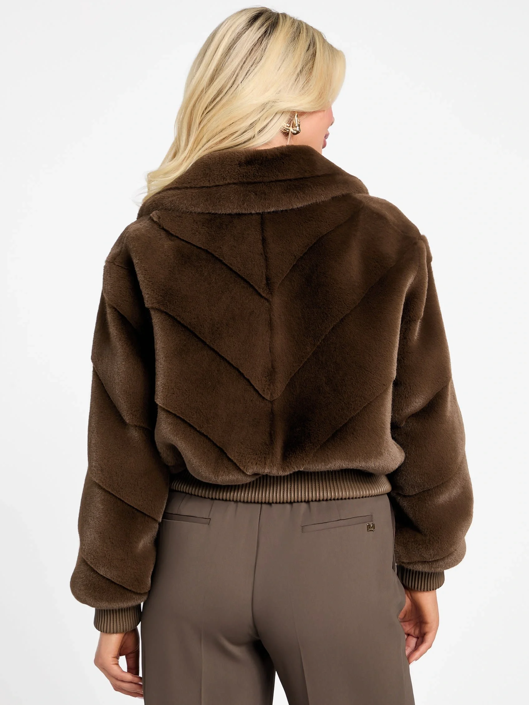 Guess Maya Kadın Kahverengi Ceket 5BGL117375A-F1AQ