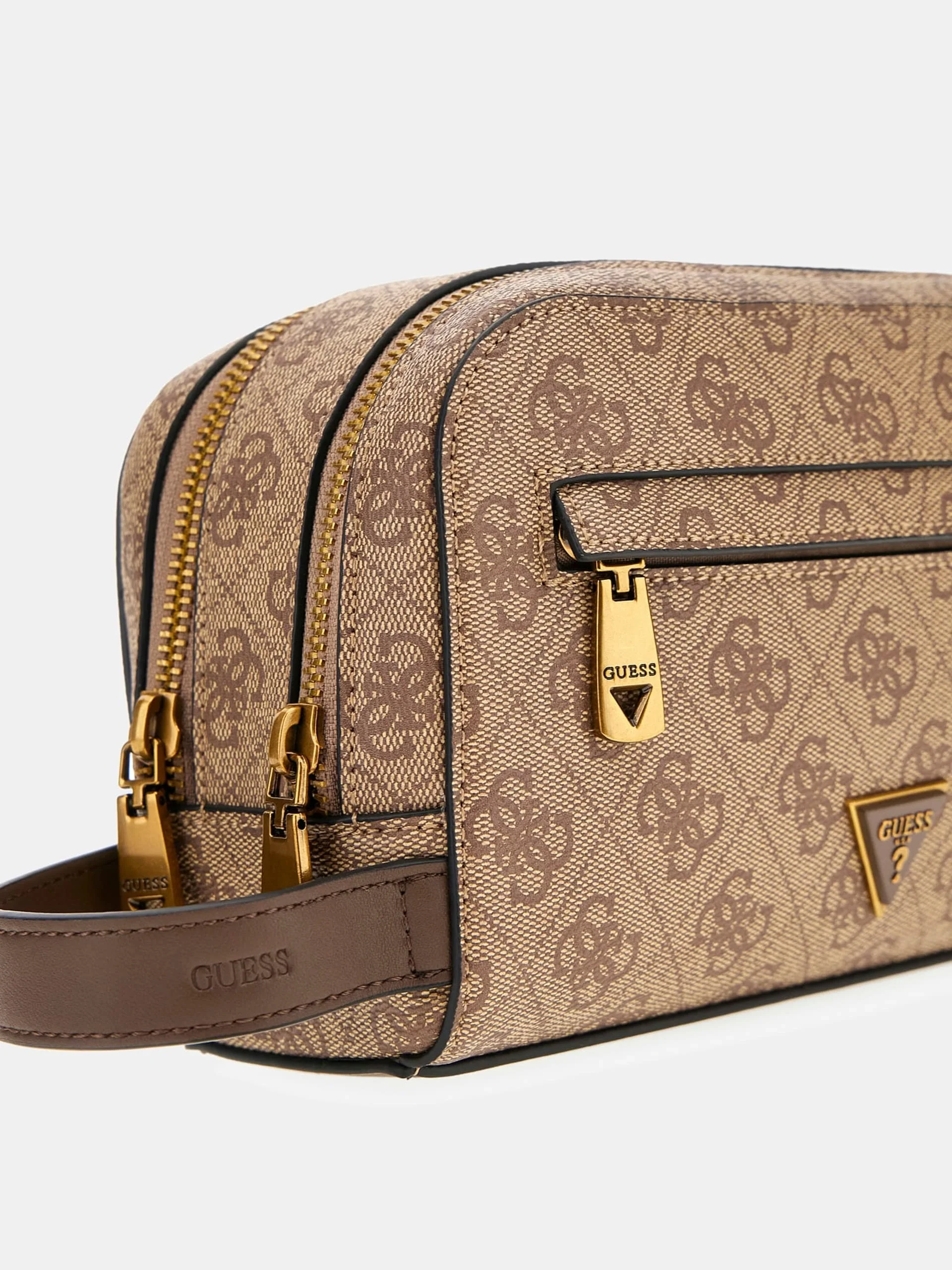 Guess Milano Erkek Bej/Kahverengi Makyaj Çantası PMMILOP5461-BBO